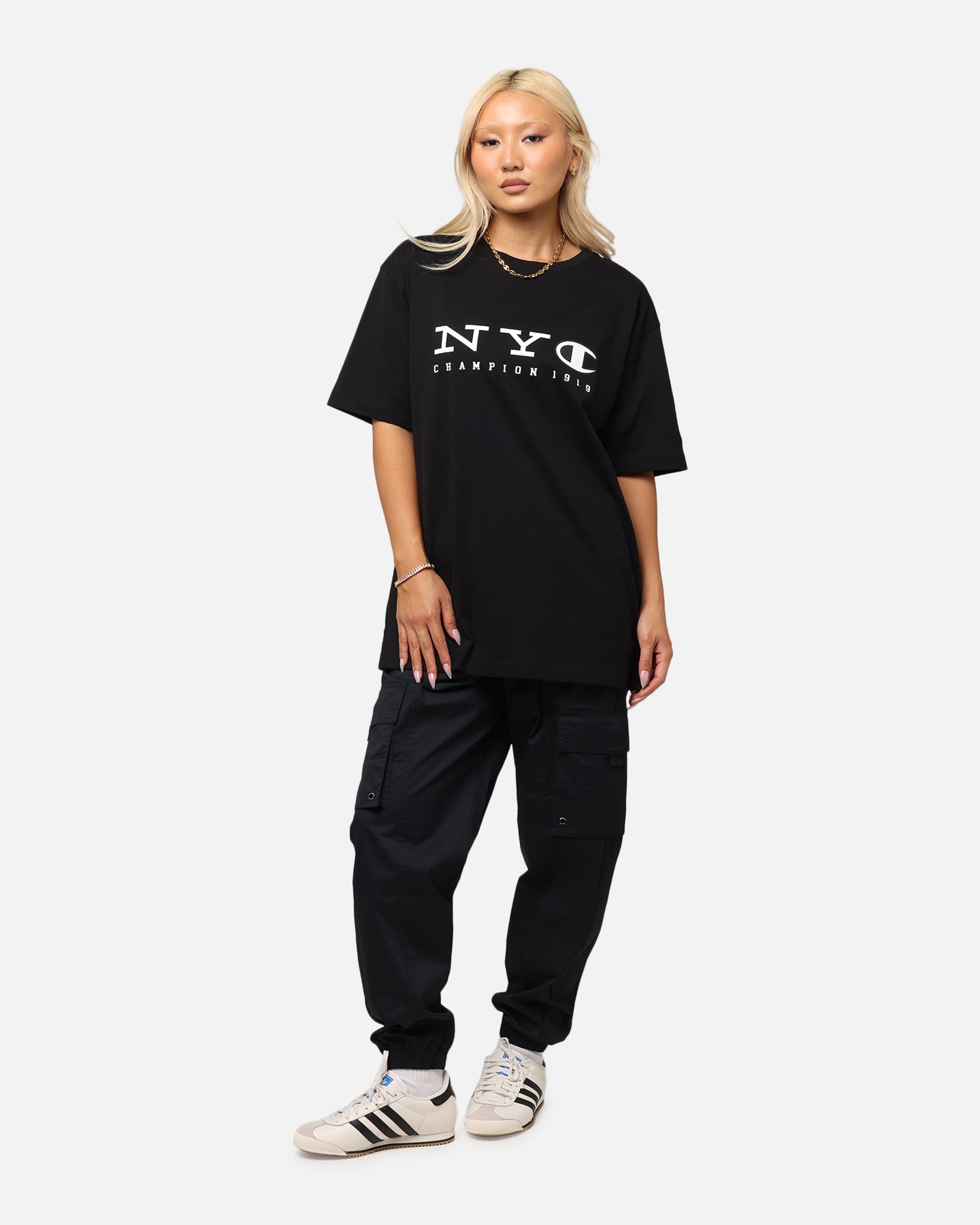 Champion Rochester Graphic T-Shirt Black、mySite、zt4zffjzw