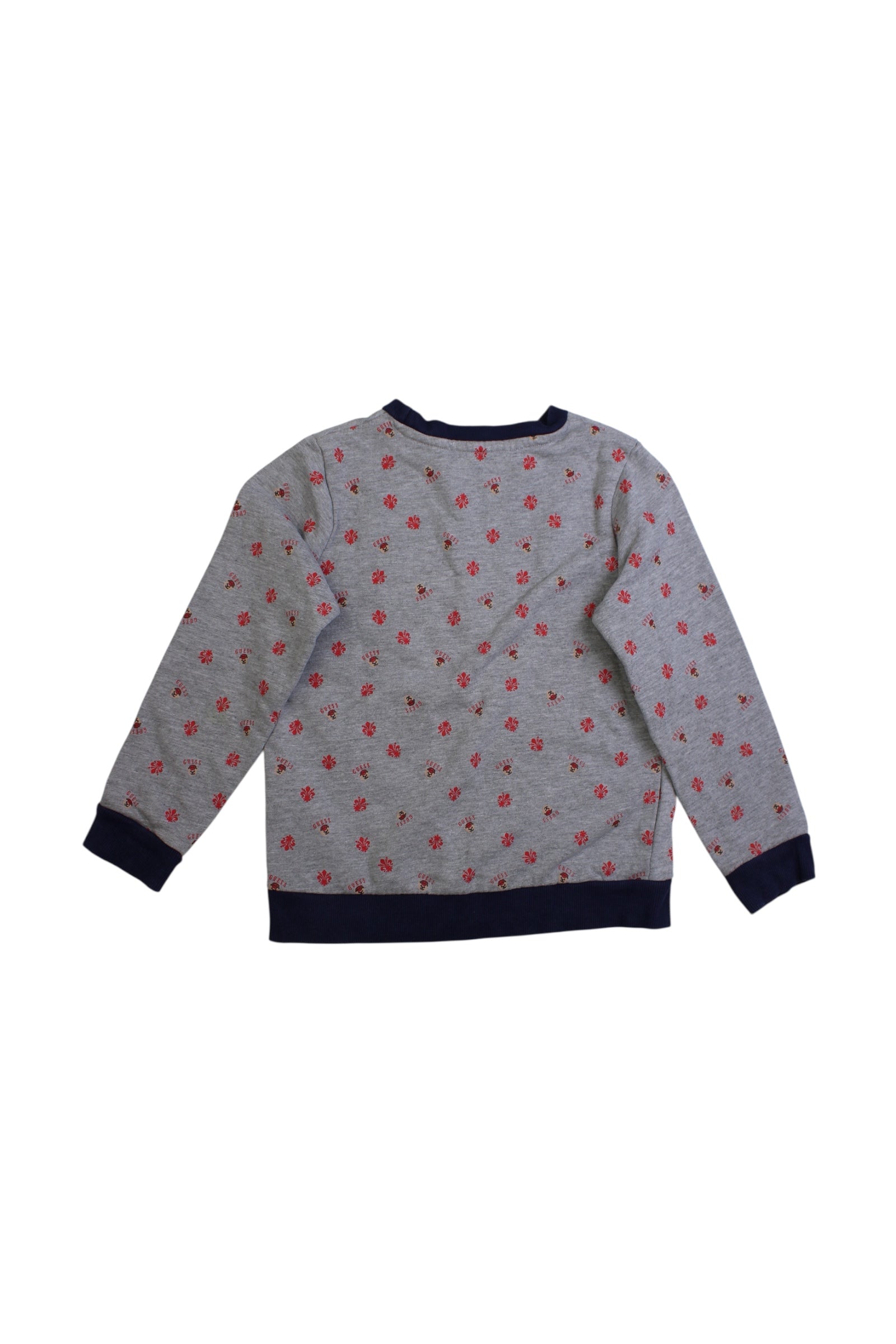 Guess Crewneck Sweatshirt With Floral Pattern Size 5T、mySite、g9winljtr