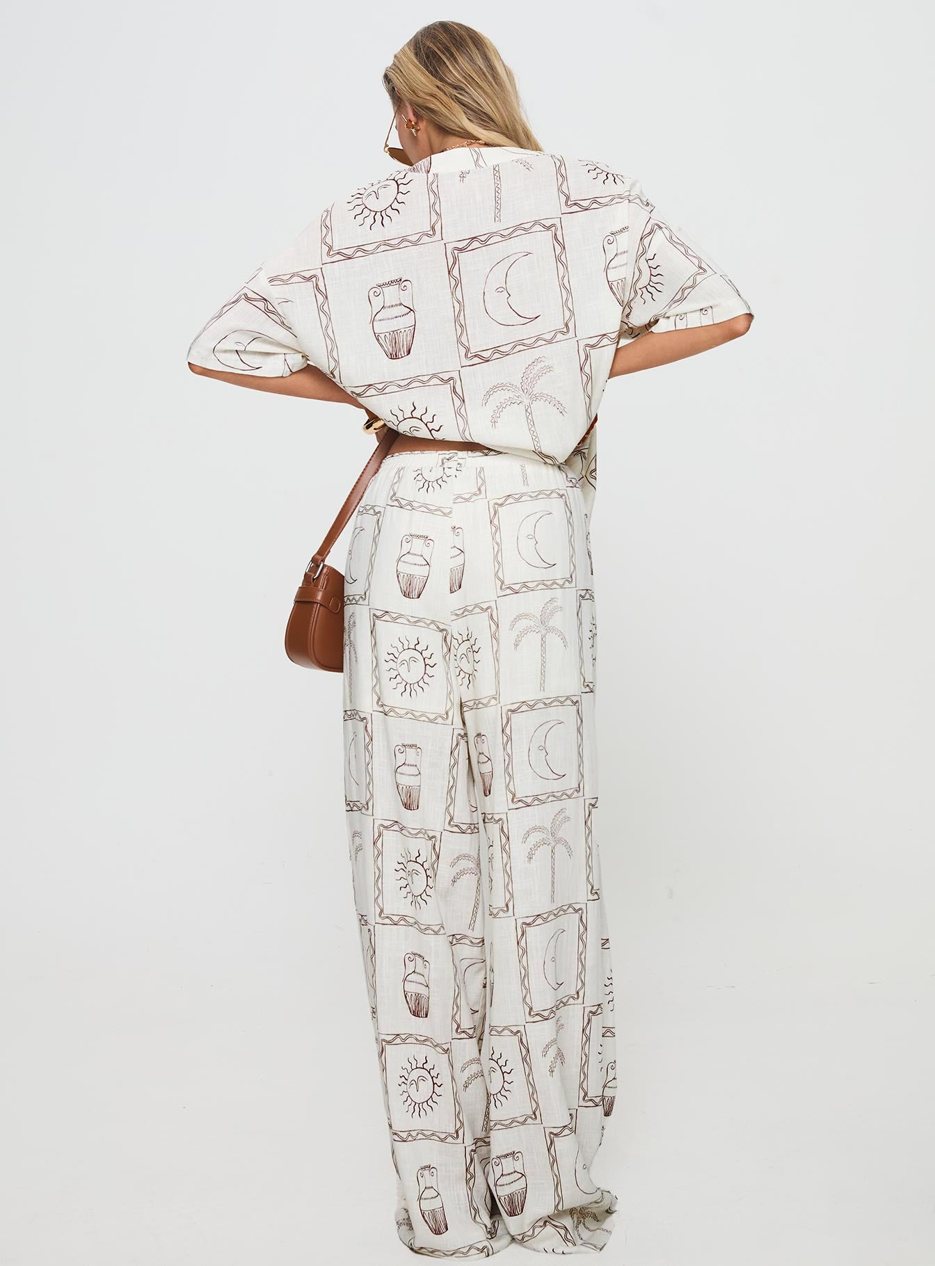 Sun Dream Pants Cream / Multi、mySite、solidvoid