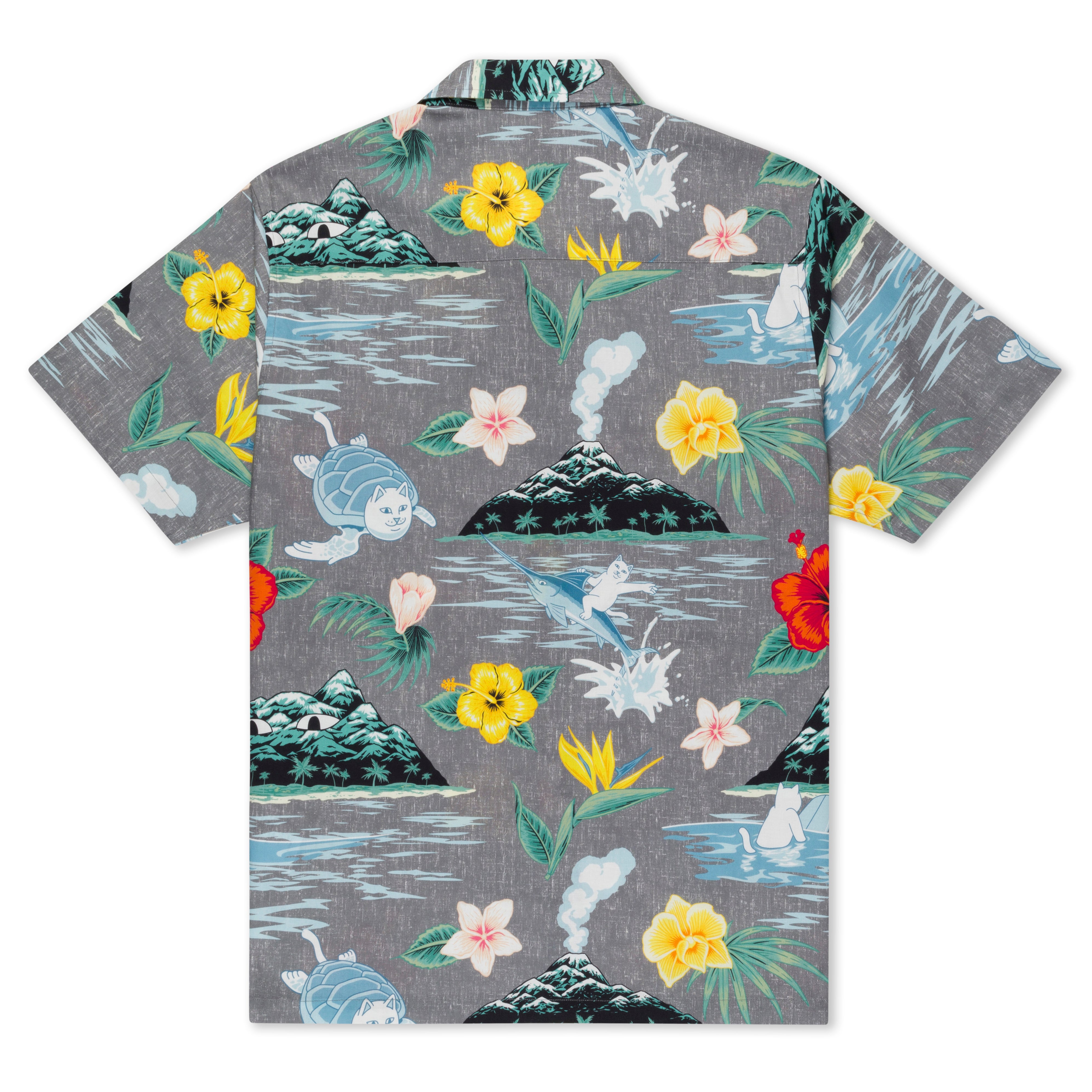  Islanders Button Up Shirt (Charcoal)、mySite、merchandisen