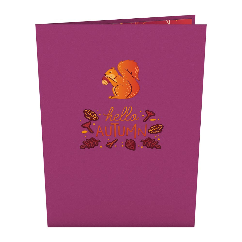 Oak Tree Pop-Up Card、mySite、solidvoid