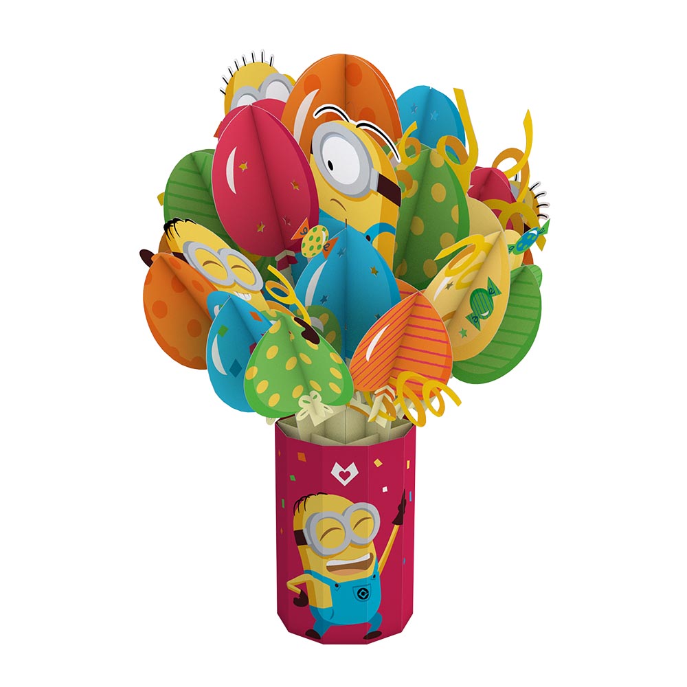Despicable Me Minions Birthday Balloon Bouquet、mySite、solidvoid