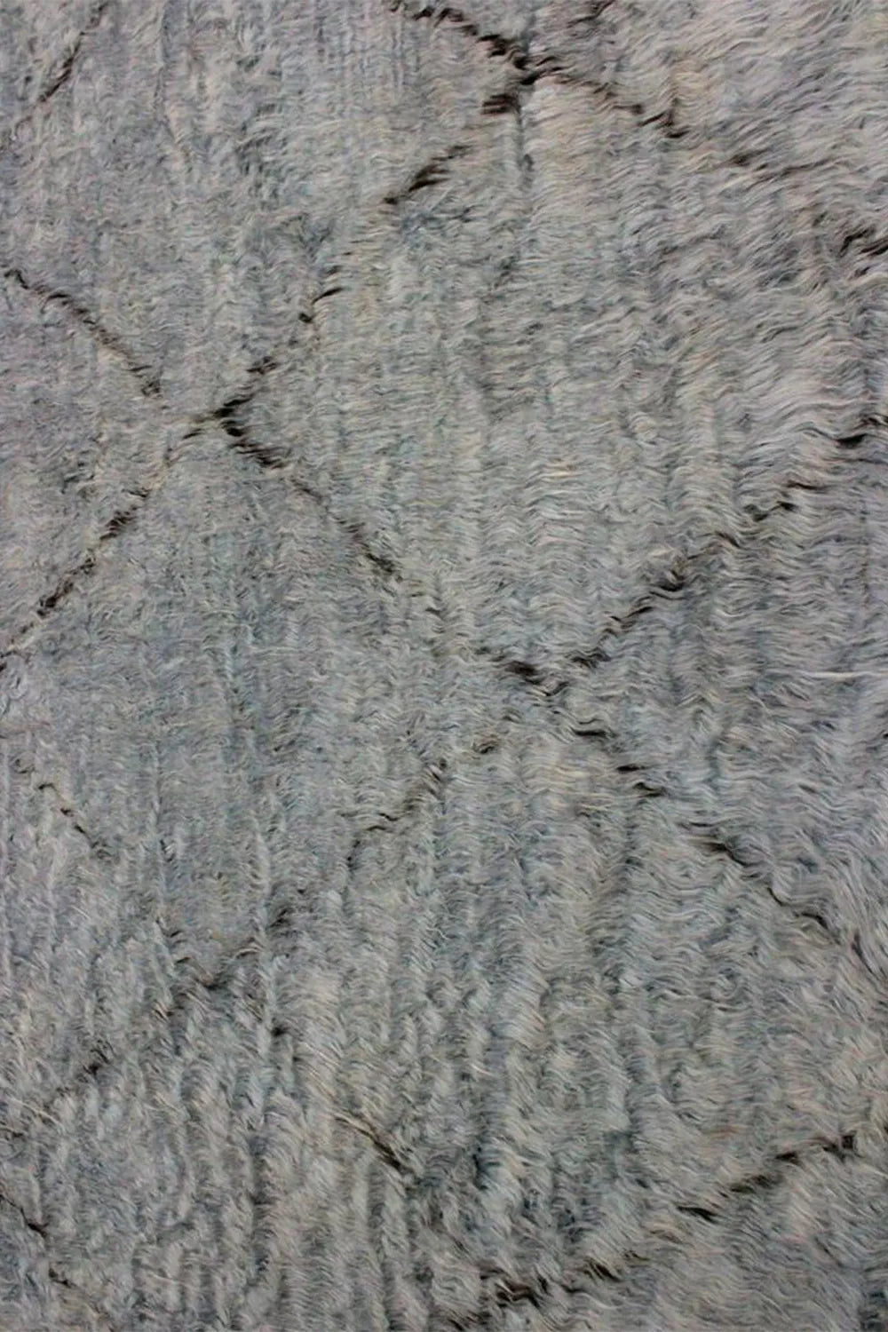 Light Gray Moroccan Shag Wool Rug、mySite、gigharbornorthrealestate