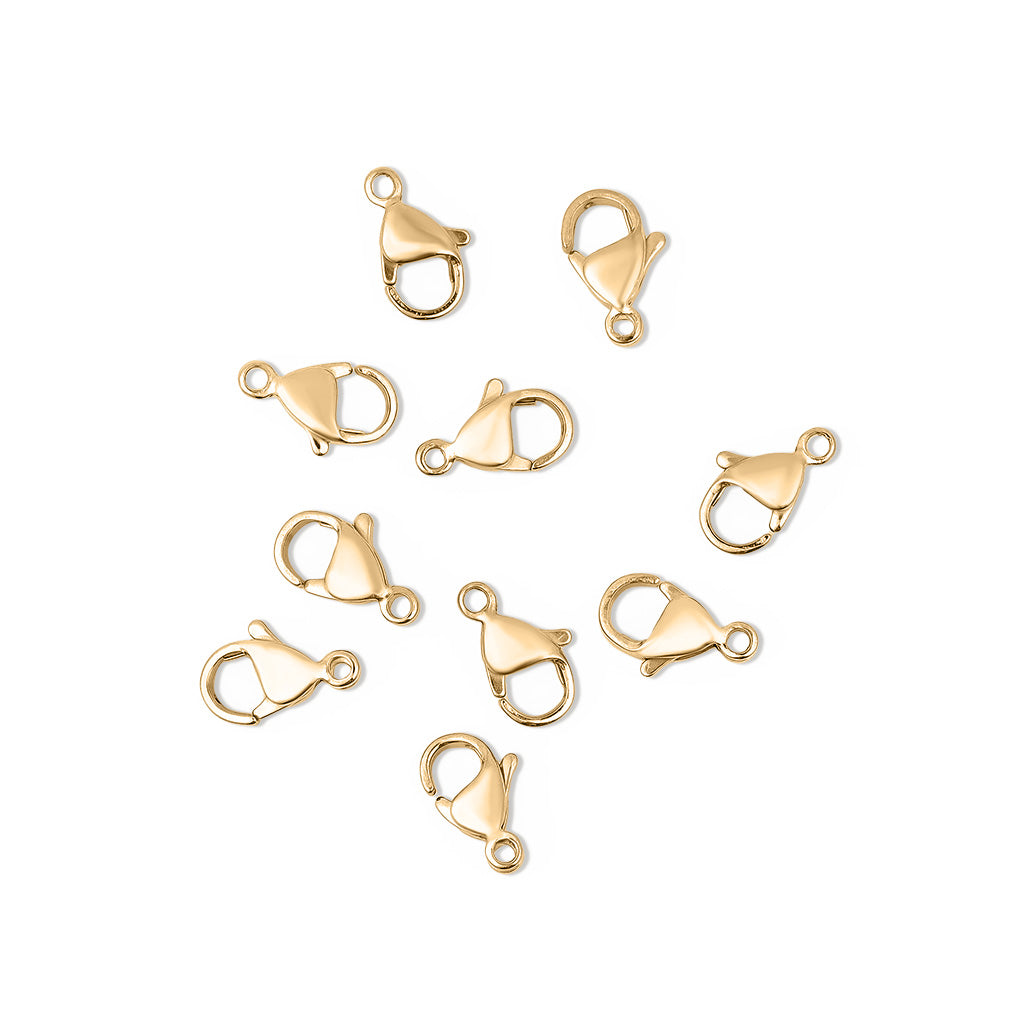 18K Gold PVD Stainless Steel Lobster Clasps / ENC0001、mySite、dreamappss