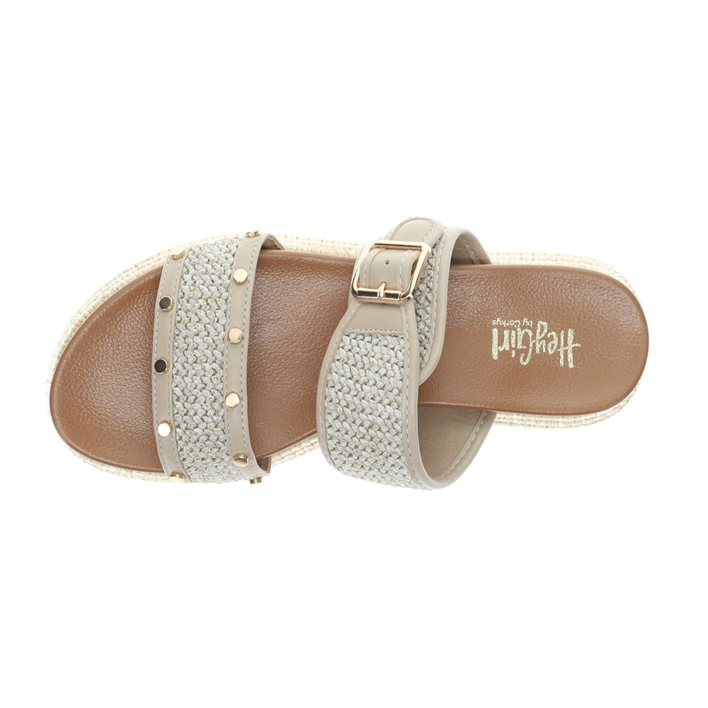 Walk of Shame Studded Platform Slide Sandals、mySite、gtrtttuynbv