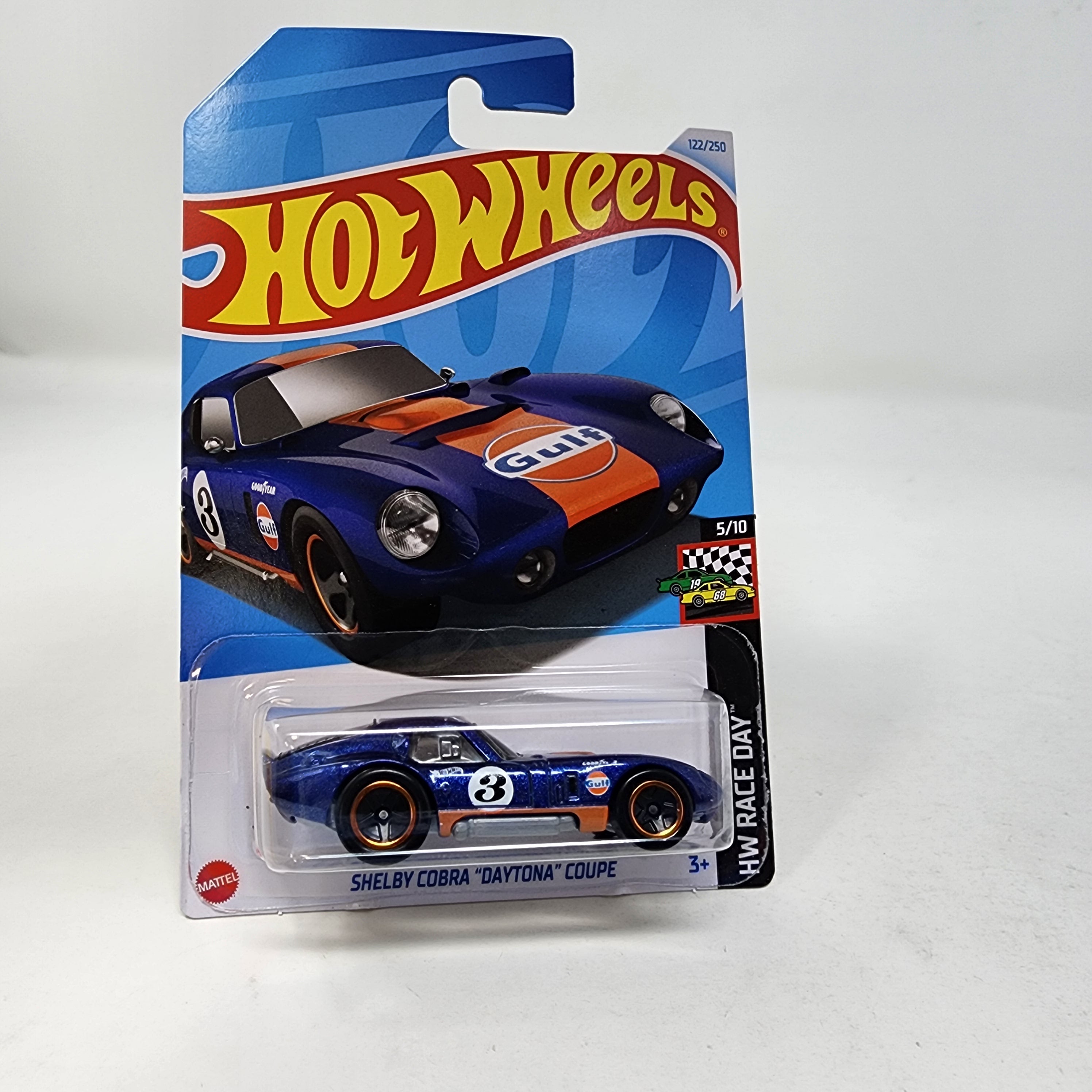 Shelby Cobra Daytona Coupe #122 * Blue Gulf * 2024 Hot Wheels、mySite、hgirdovlk
