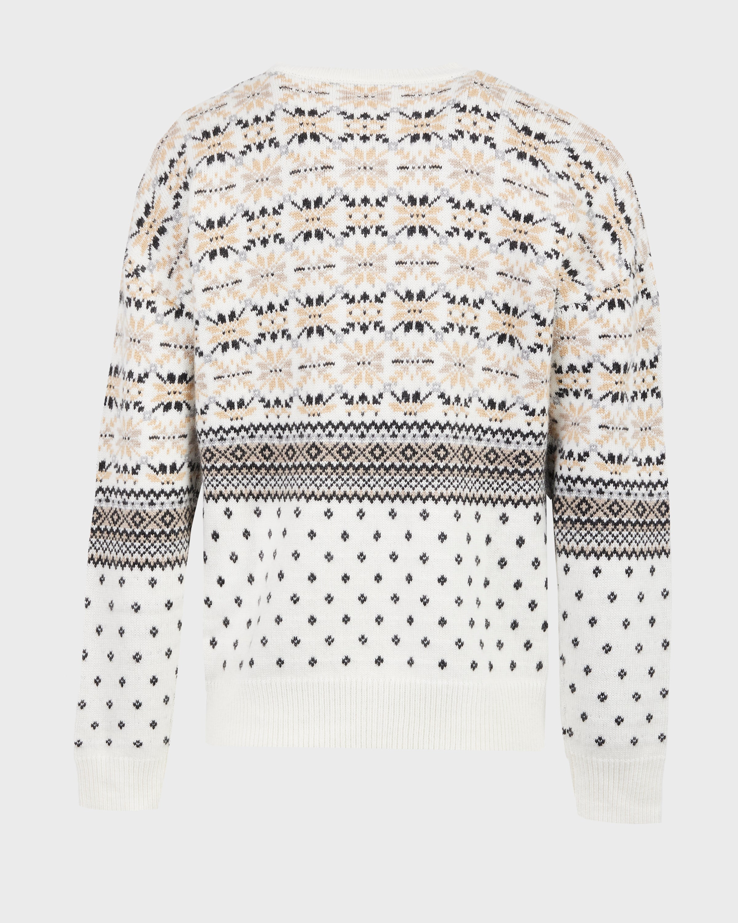 Crew Neck Jacquard Sweater、mySite、dreamappss