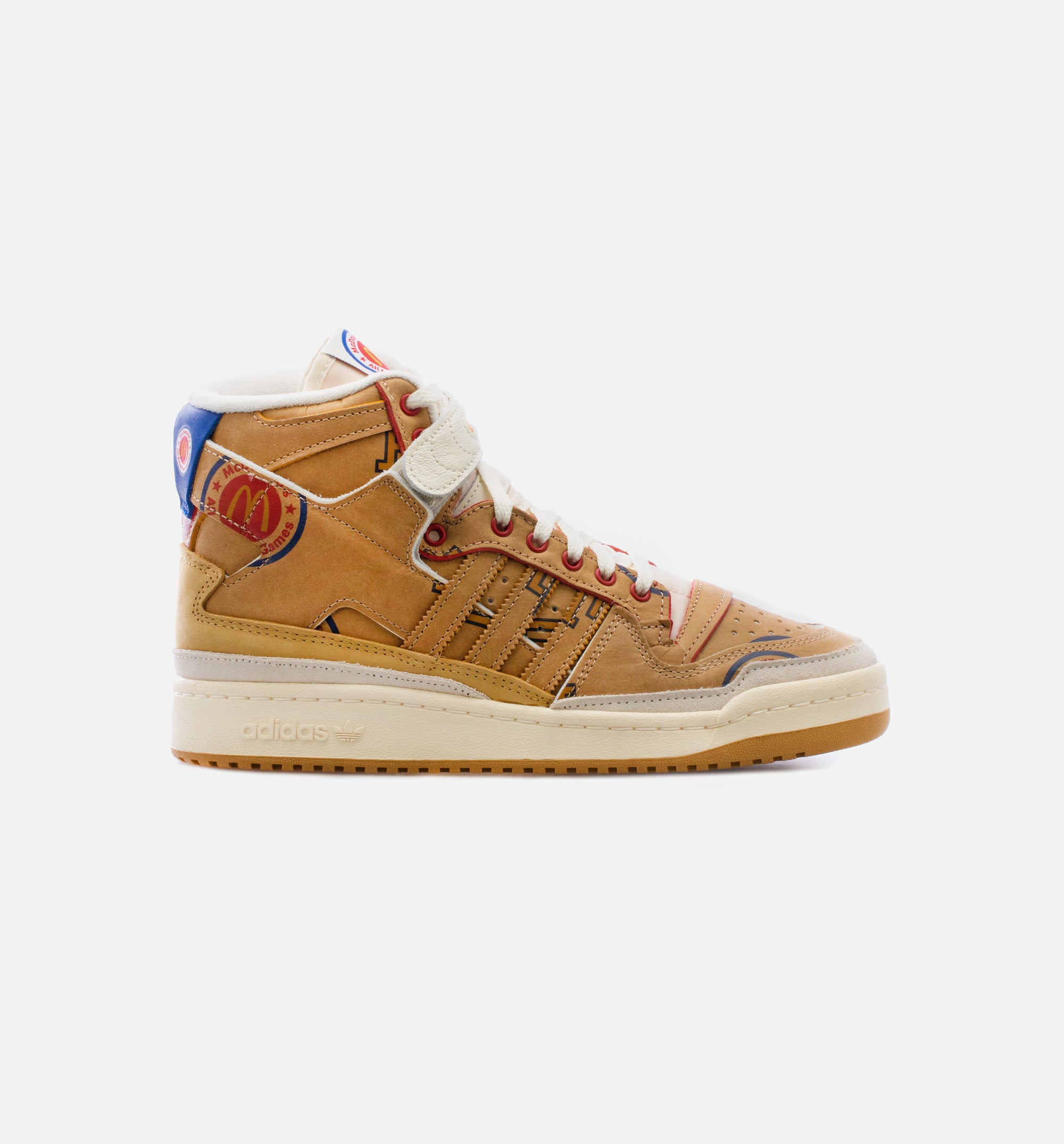 Eric Emanuel x Forum 84 High McDonald’s All American Mens Lifestyle Shoe - White/Beige、mySite、dreamappss