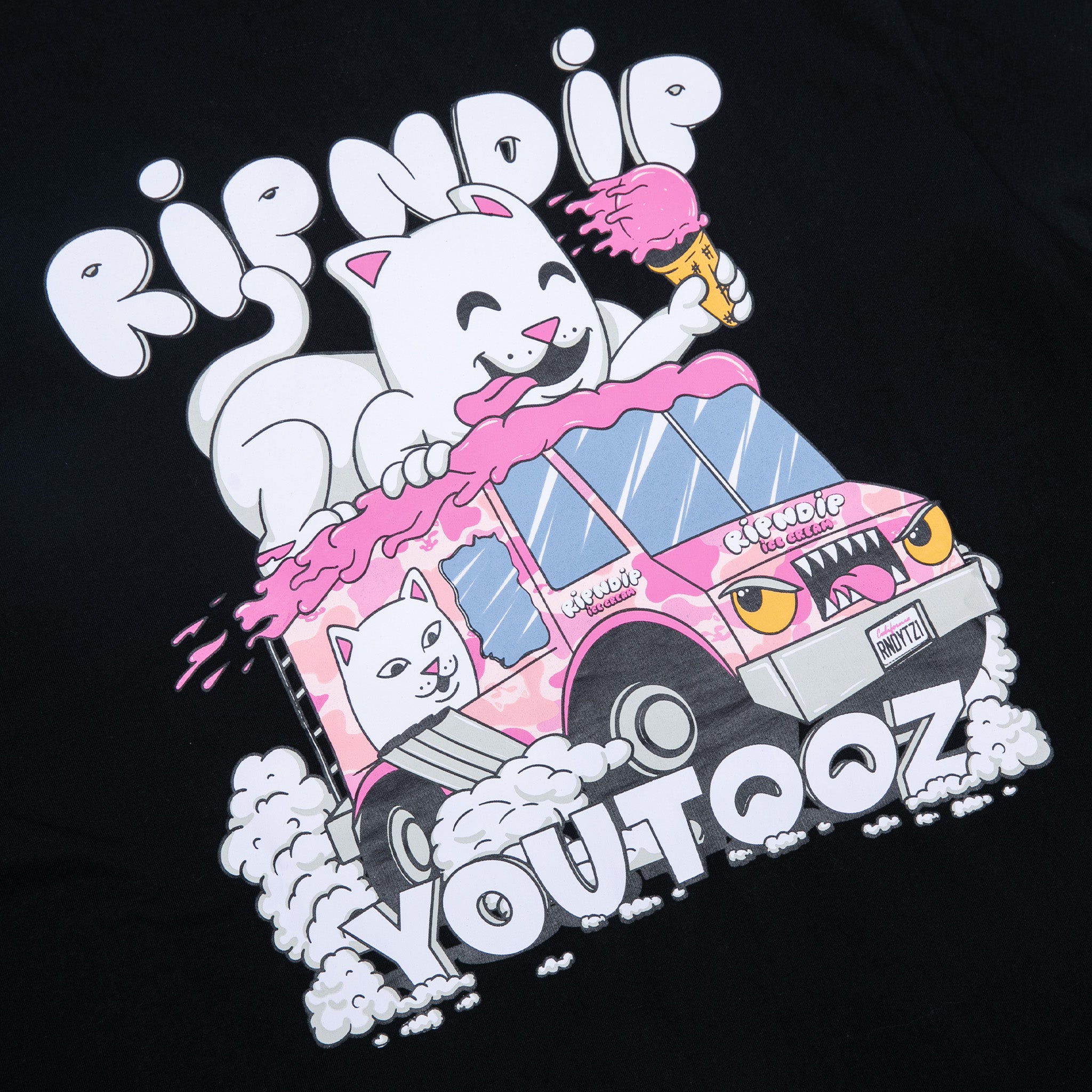  Youtooz Crazy Cream Truck Tee (Black)、mySite、merchandisen