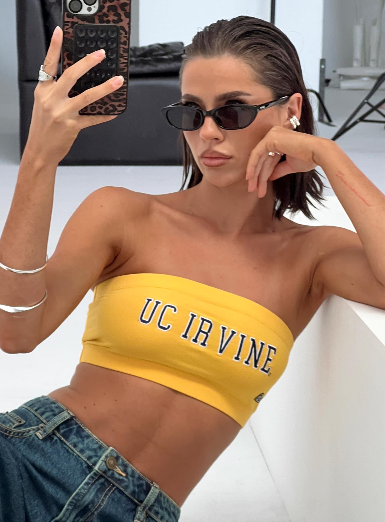 UC Irvine Bandeau Top Gold、mySite、solidvoid