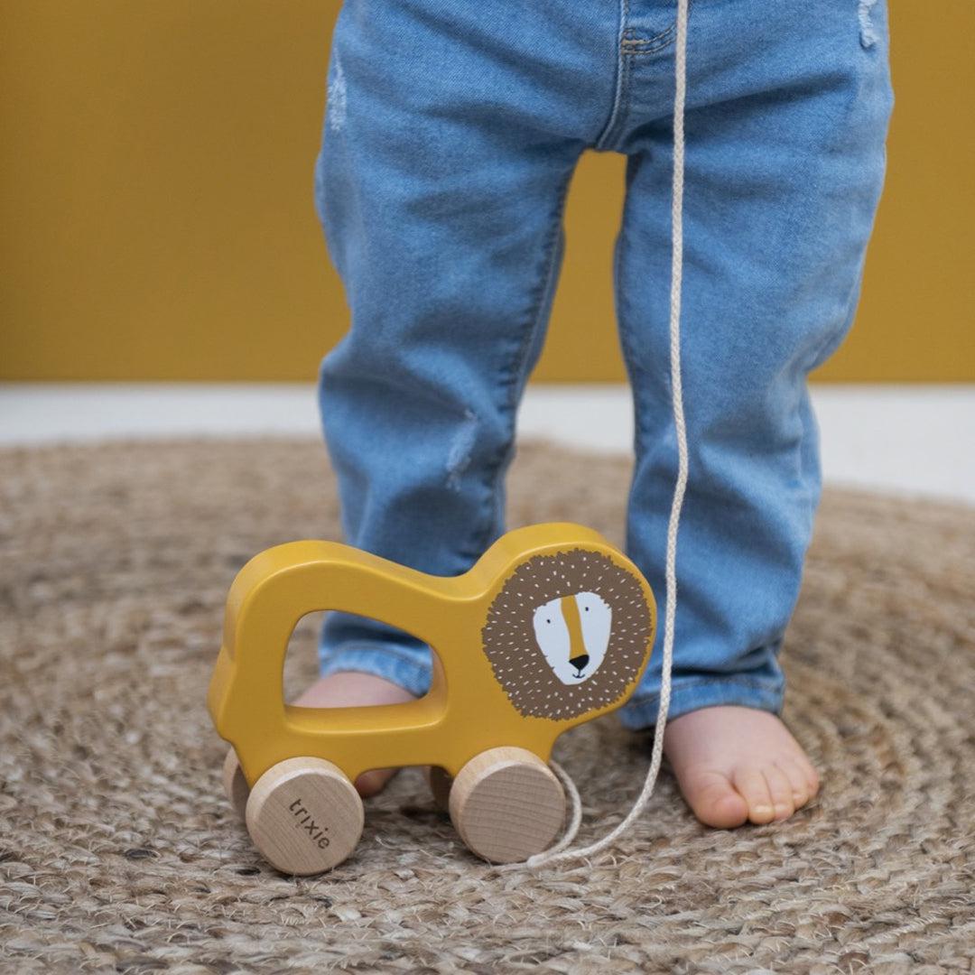  Trixie Wooden Pull Along Toy - Mr Lion、mySite、merchandisen