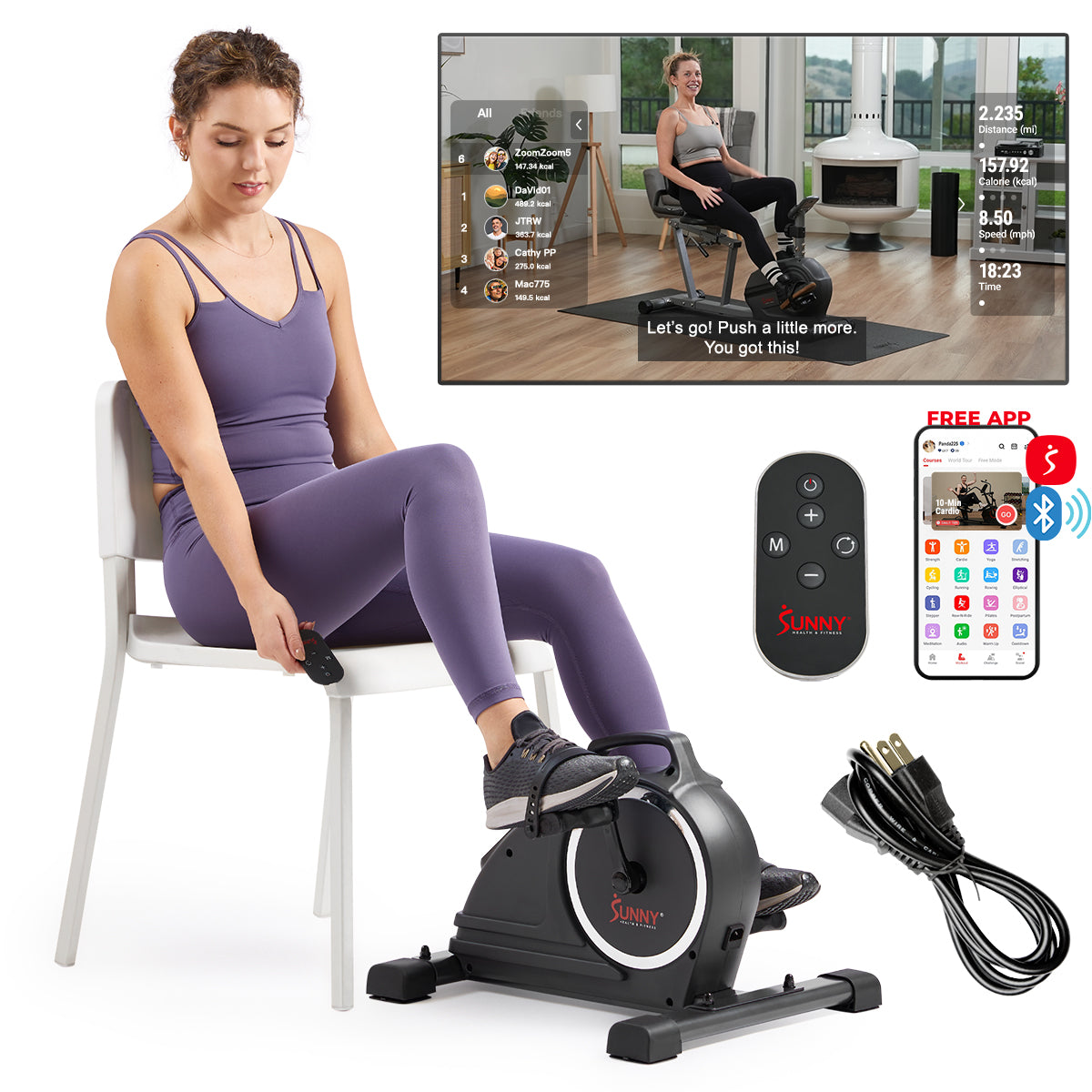  Premium Smart Motorized Mini Exercise Bike、mySite、ghnorth