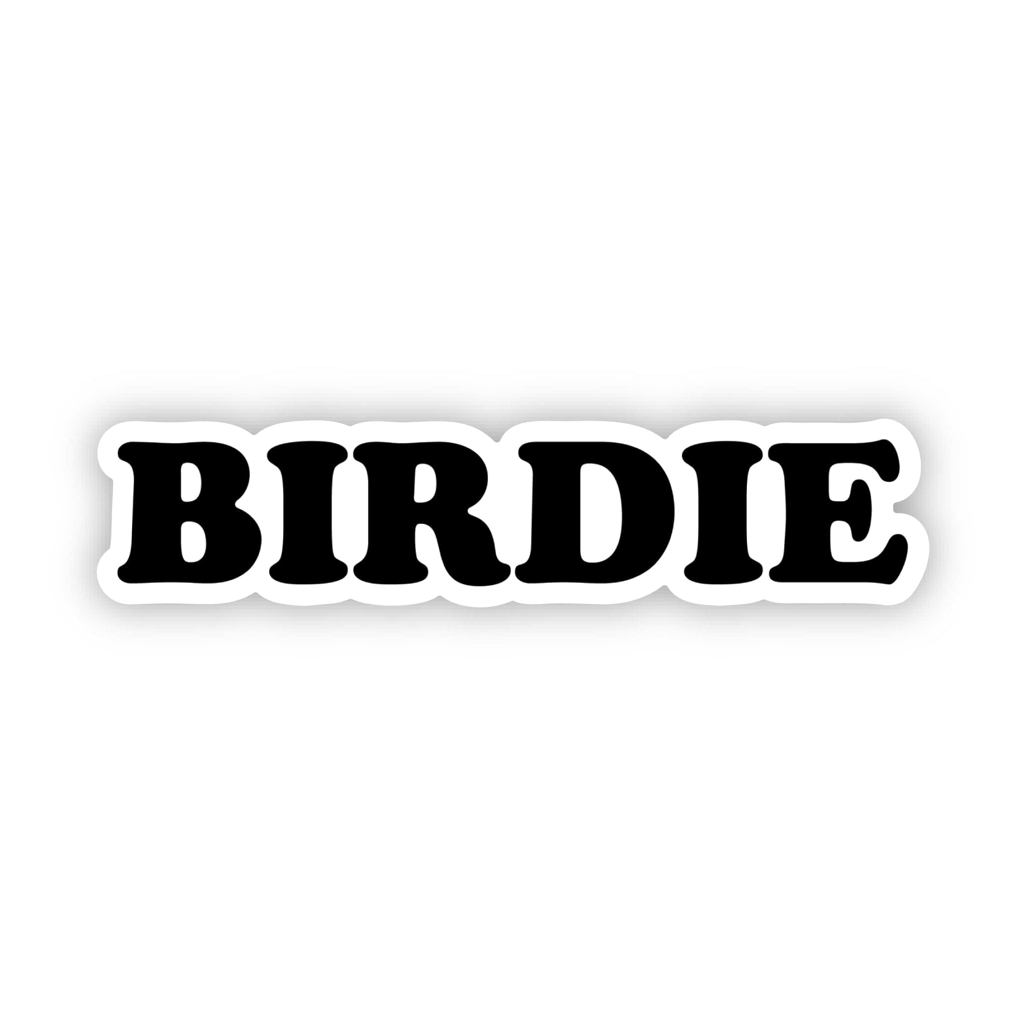  Birdie Golf Text Sticker、mySite、ghnorth