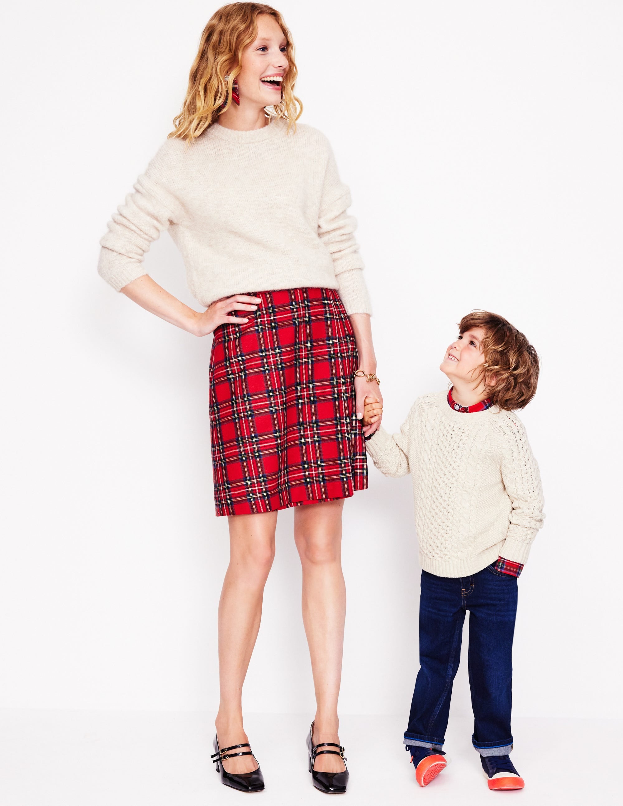  Helen Buckled Kilt-Red and Blue Check、mySite、ashleygrahame