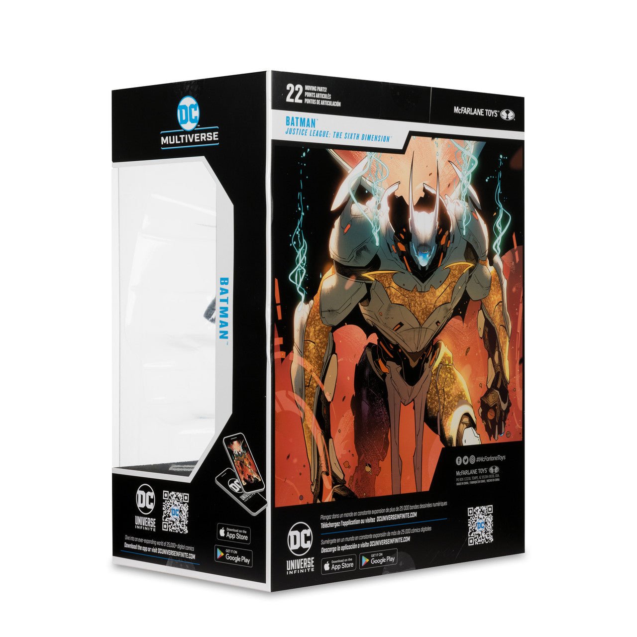 DC Multiverse Justice League: The Sixth Dimenson Batman Final Batsuit MegaFig、mySite、hgirdovlk