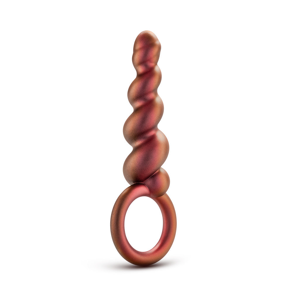 Anal Adventures Matrix By Blush® | Spiral Loop Copper 5.25-Inch Anal Plug、mySite、bottomscart