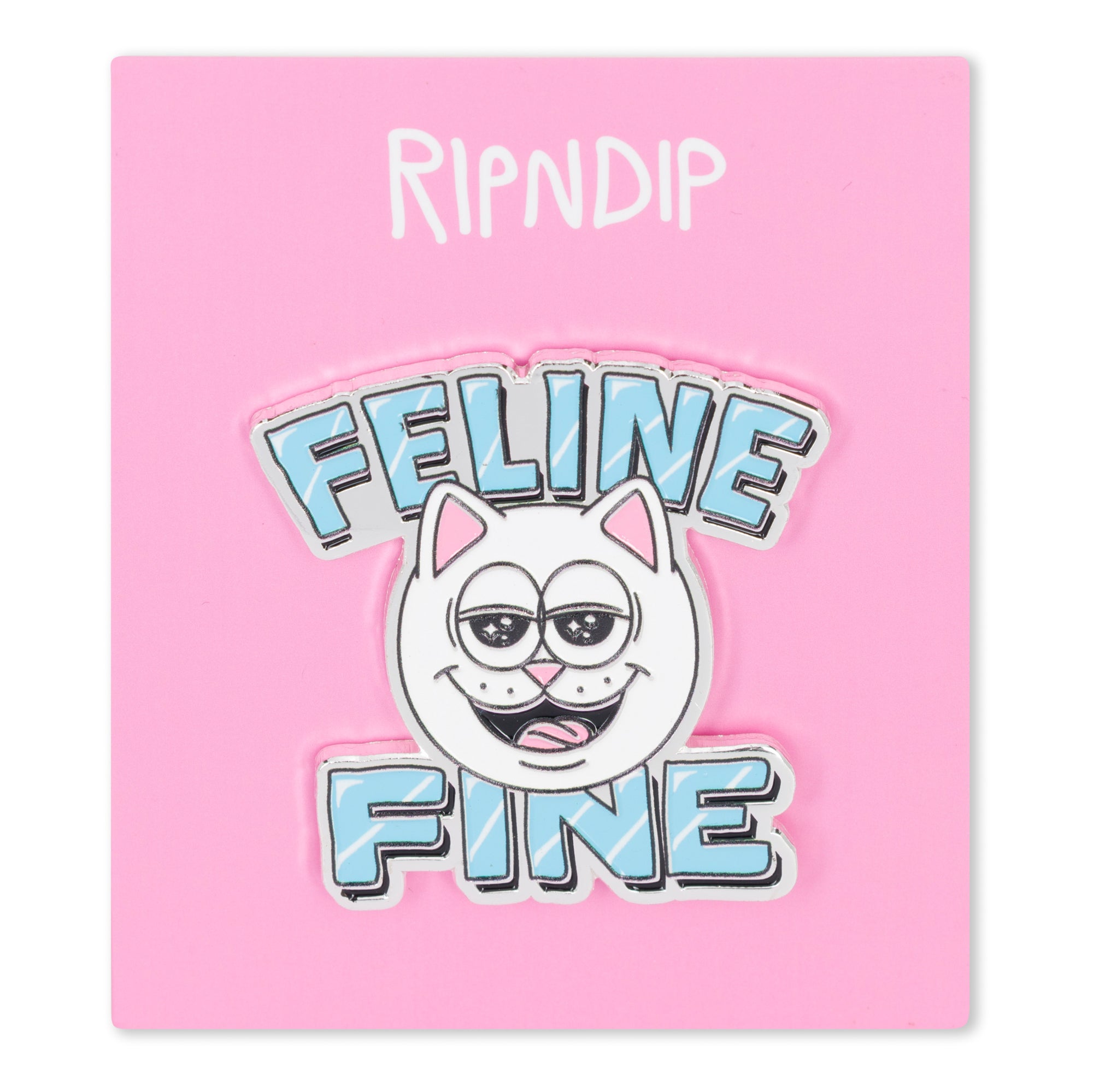  Feline Fine Pin (Multi)、mySite、merchandisen