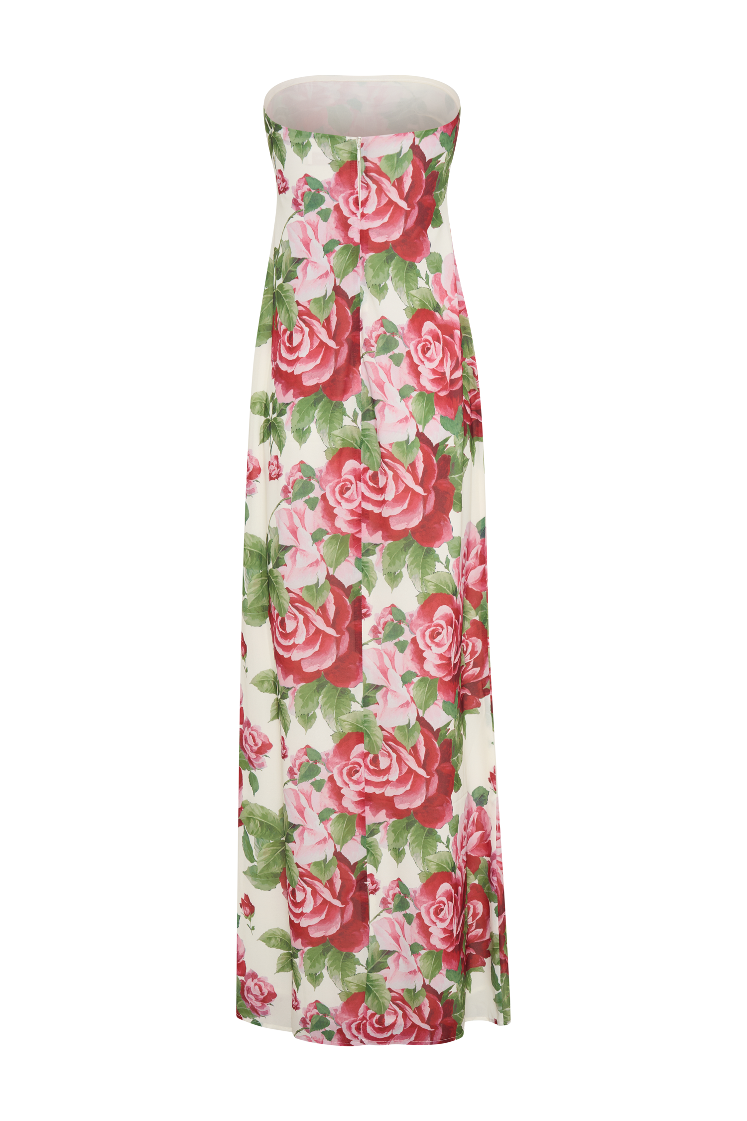 Ella Strapless Chiffon Maxi Dress - Sonia Rose Print、mySite、solidvoid