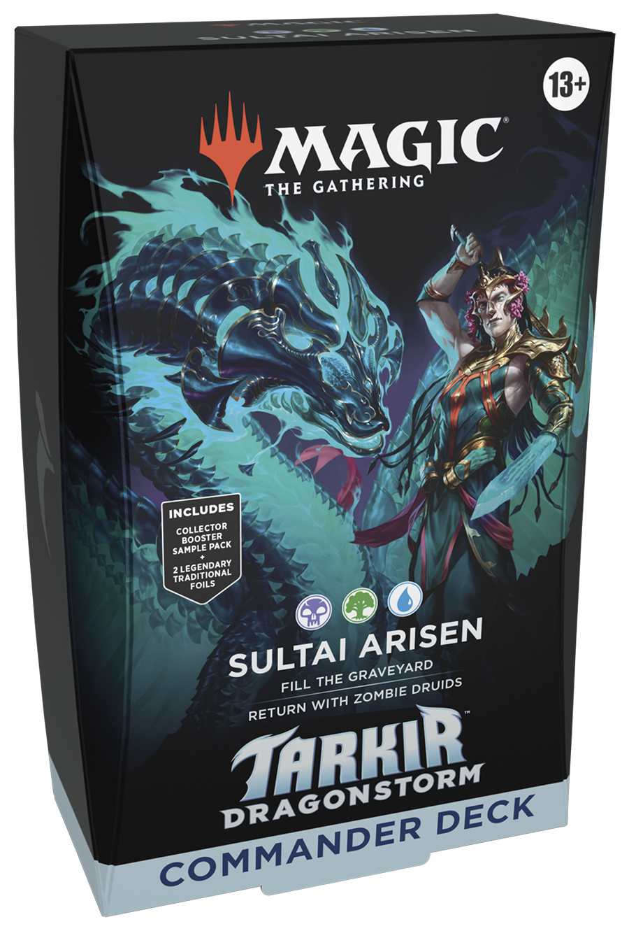 Magic The Gathering - Tarkir: Dragonstorm Commander Deck - Sultai Arisen、mySite、waistdrama