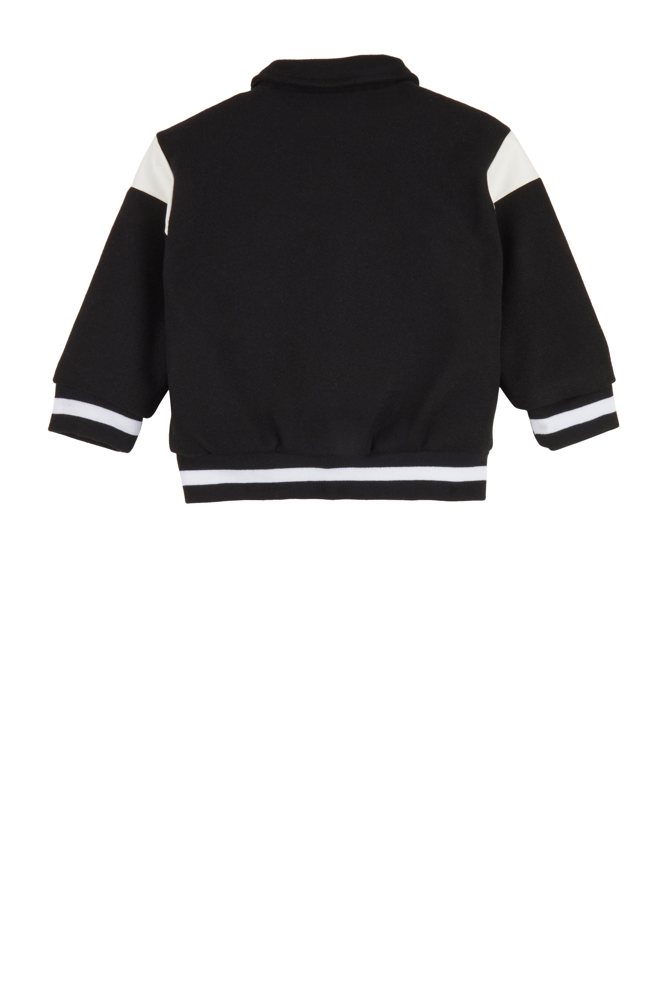 Toddler Boys B Initial Chenille Patch Varsity Jacket、mySite、camillekostekn