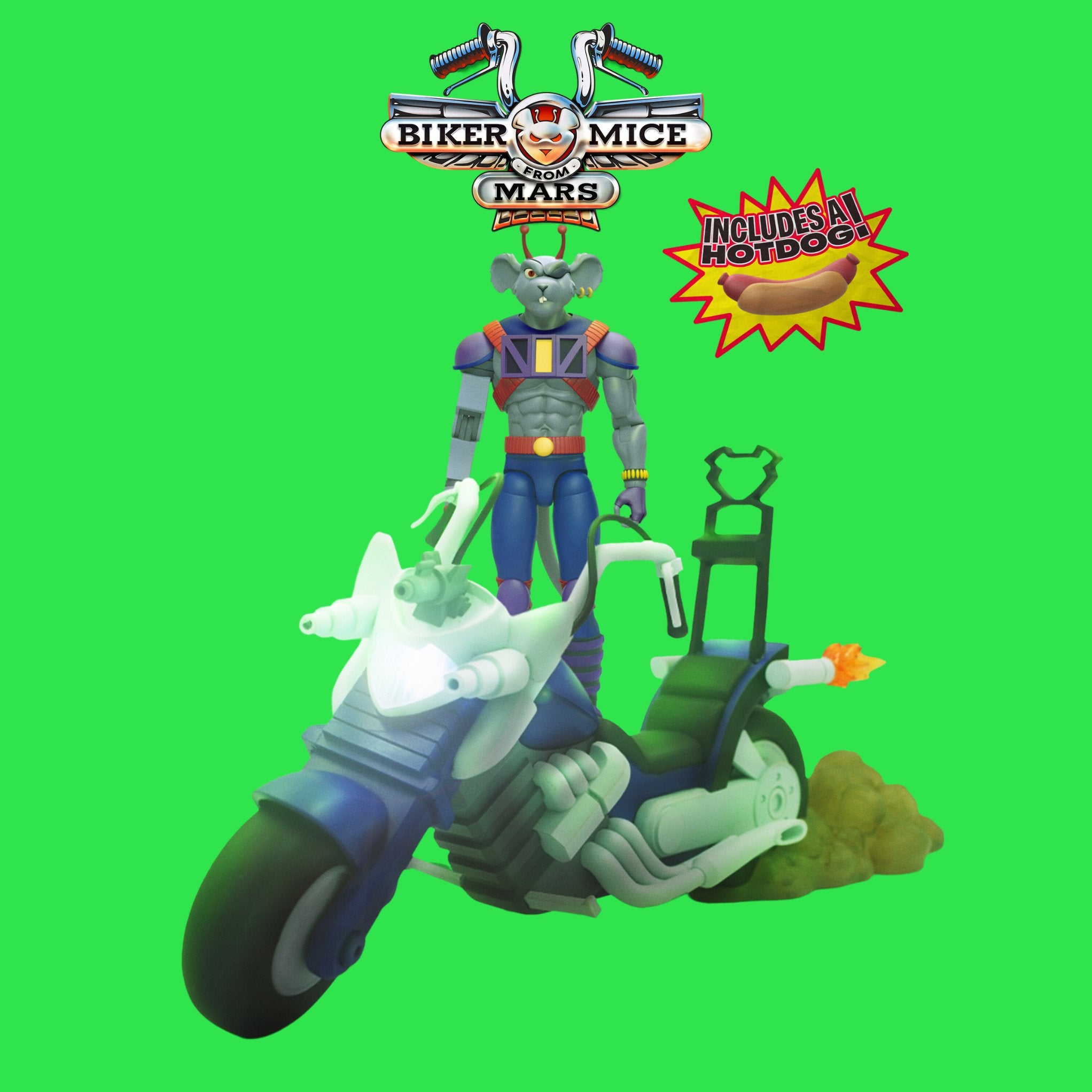 Biker Mice From Mars Modo's Mondo Chopper、mySite、hgirdovlk