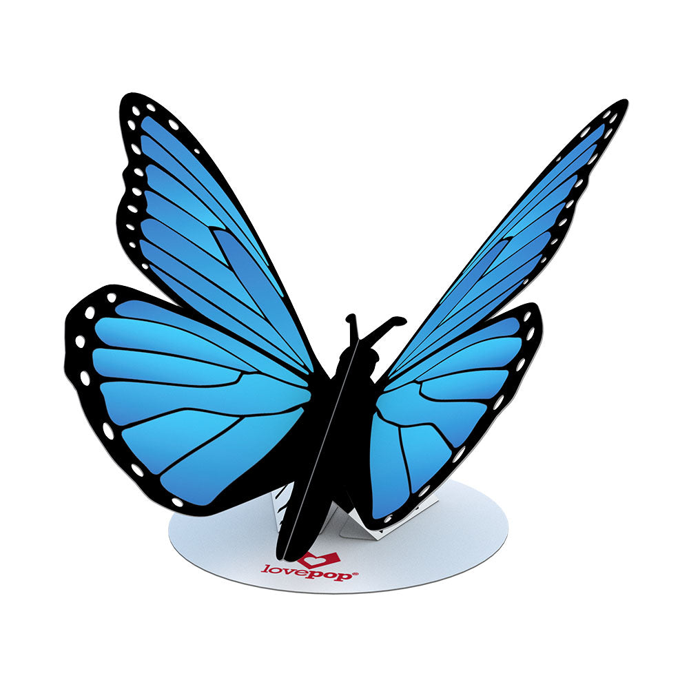 Stickerpop™: Blue Morpho Butterfly (5-Pack)、mySite、solidvoid