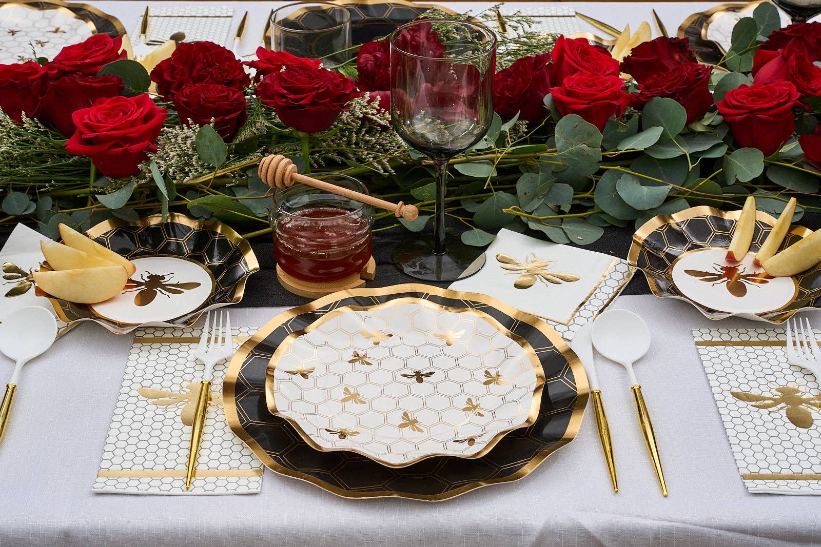 Honeybee Wavy Paper Appetizer and Dessert Bowls - Set of 8、mySite、topwebapps