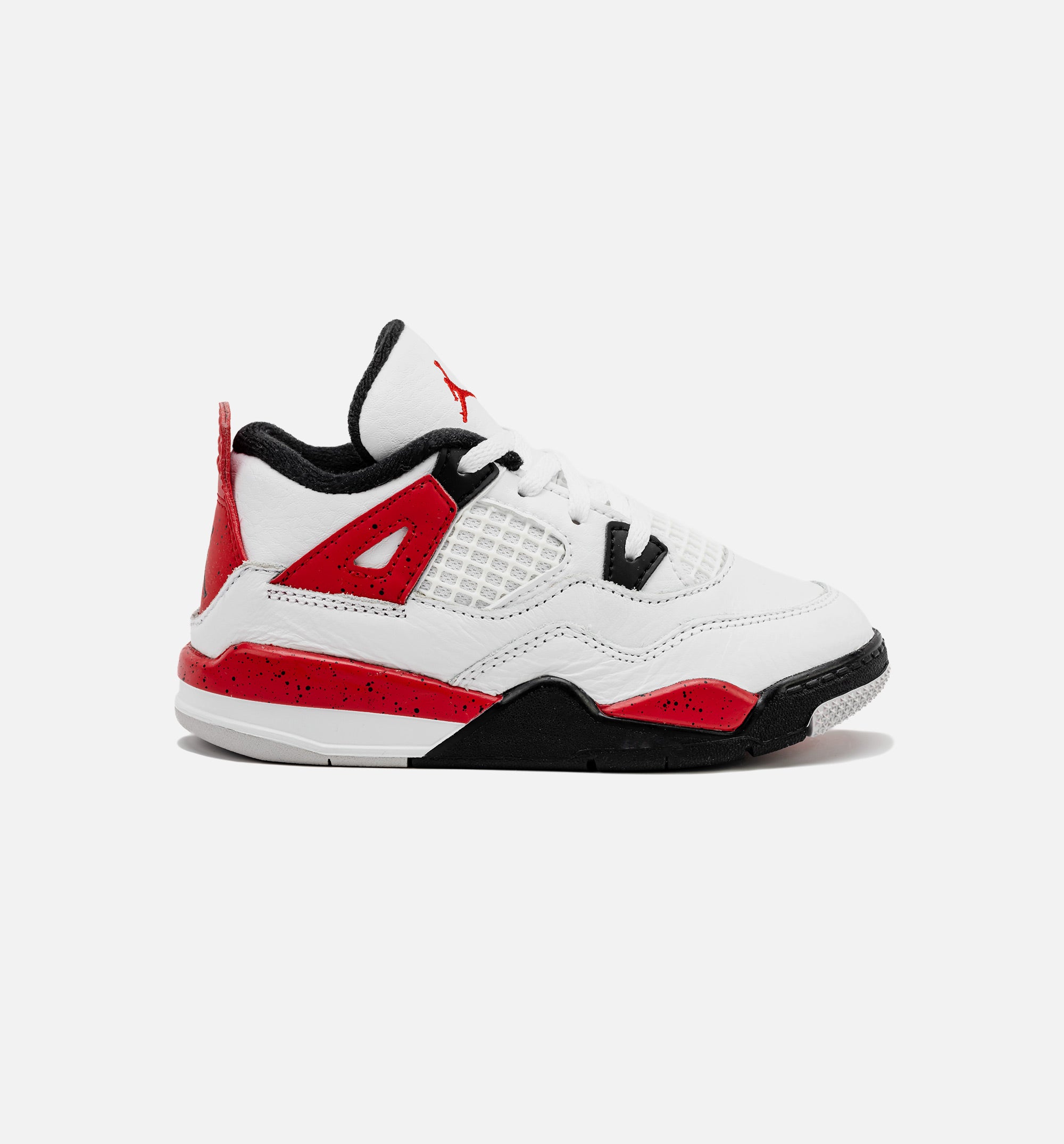 Air Jordan 4 Retro Red Cement Infant Toddler Lifestyle Shoe - White/Red、mySite、dreamappss
