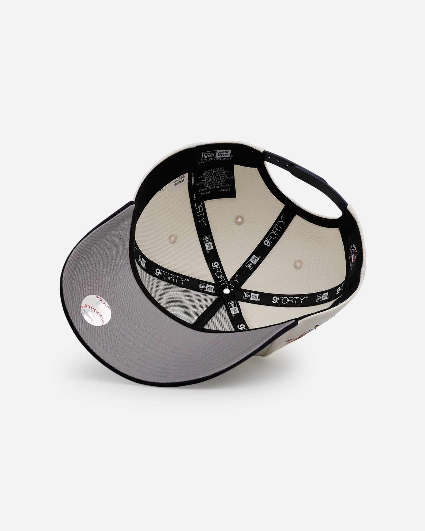 New Era Atlanta Braves 'Team Color Visor' 9FORTY A-Frame Snapback Chrome/Official Team Color、mySite、zt4zffjzw