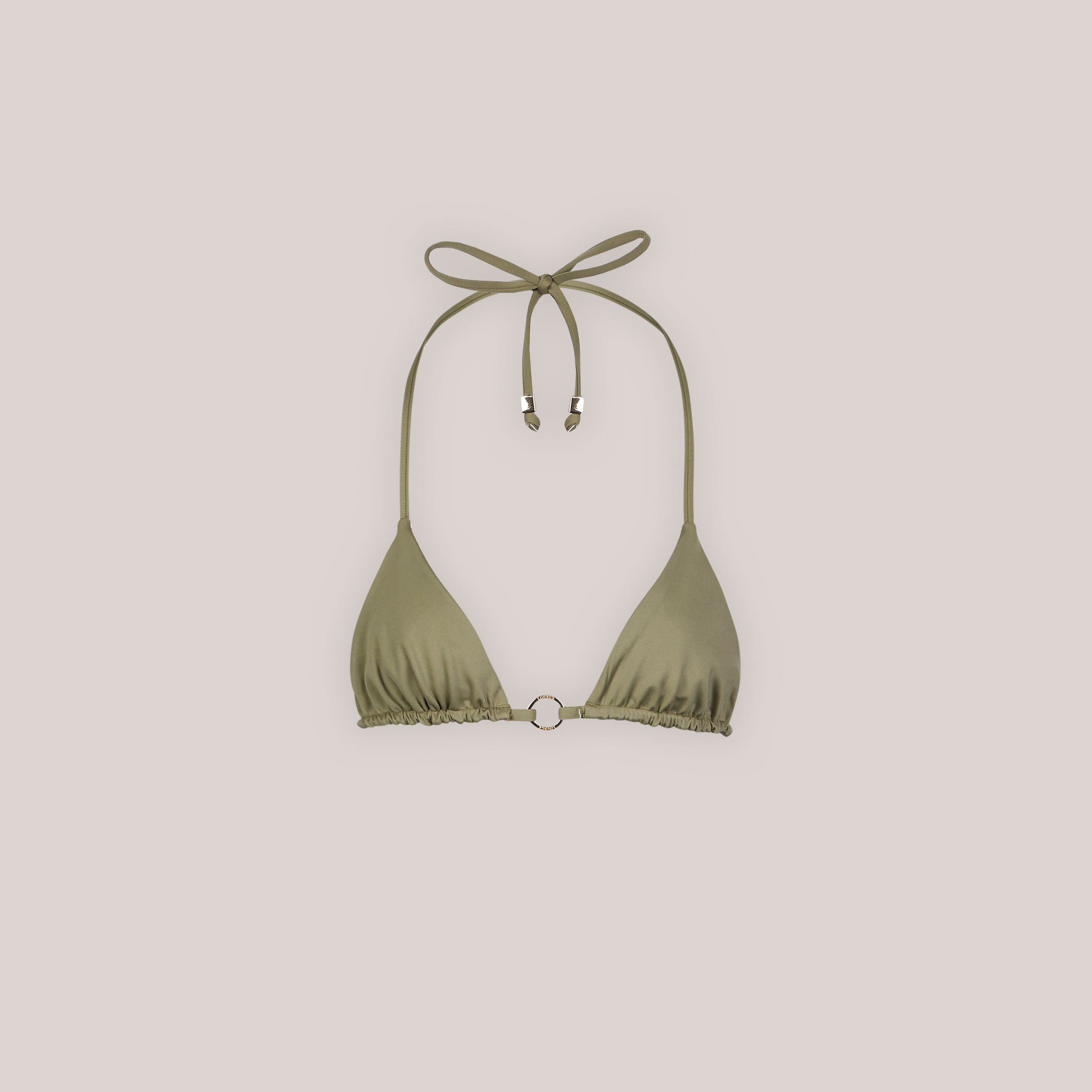 Reversible Triangle Bikini Top - Green/Floral、mySite、bengalsvssteelers