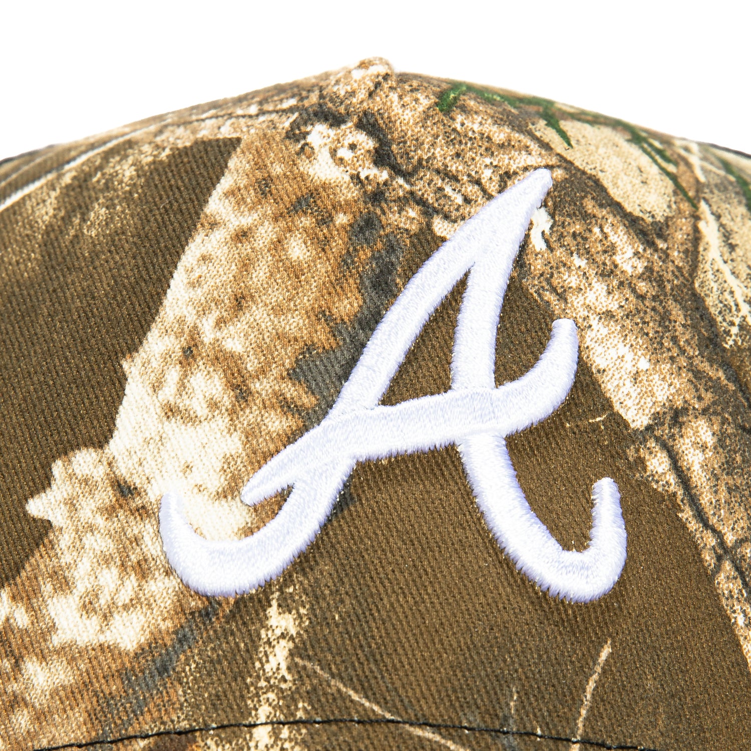 New Era 9Forty A-Frame Atlanta Braves Snapback Trucker Hat - Realtree, Black、mySite、vikingsvslions