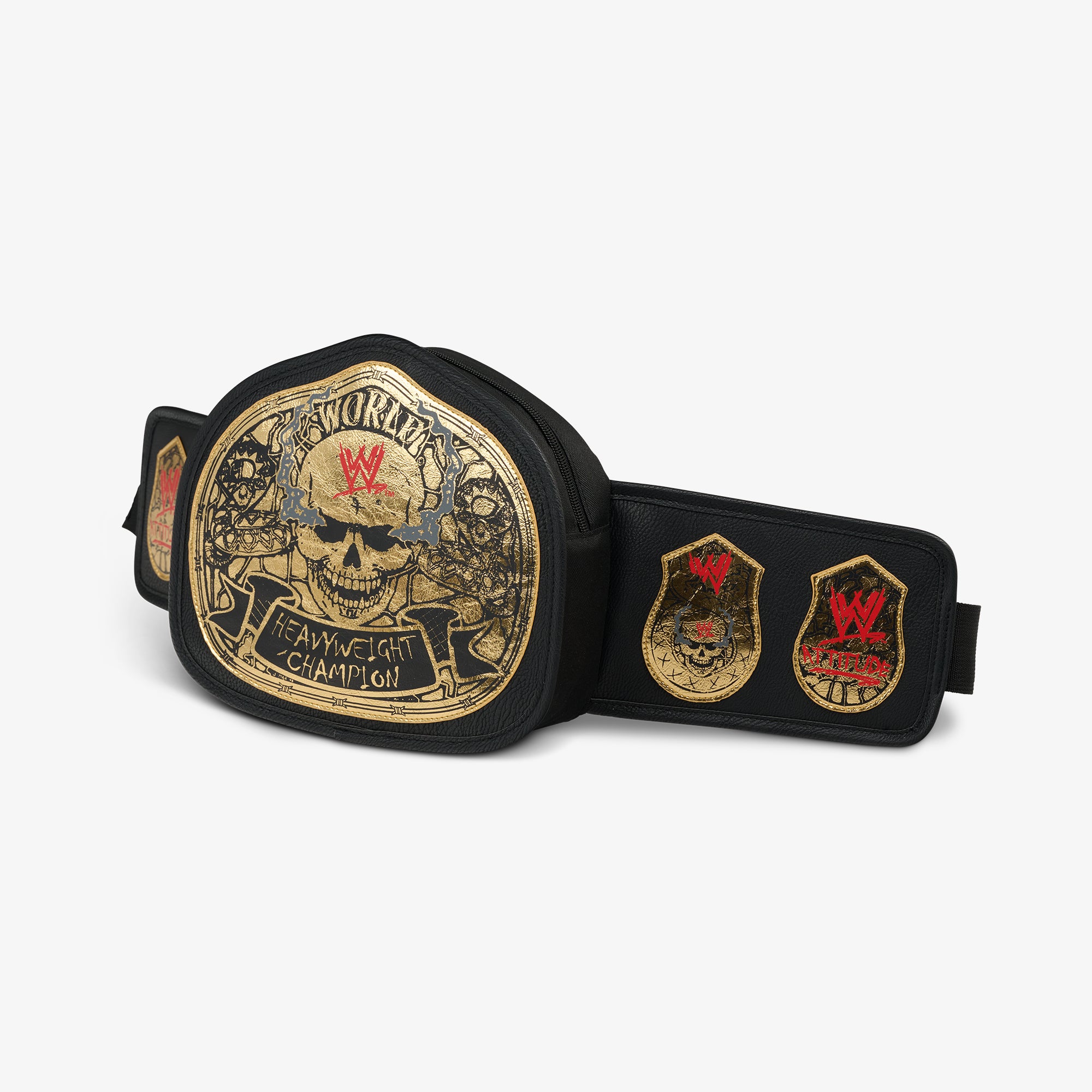 WWE Stone Cold Steve Austin Smoking Skull Championship Fanny Pack、mySite、noshort
