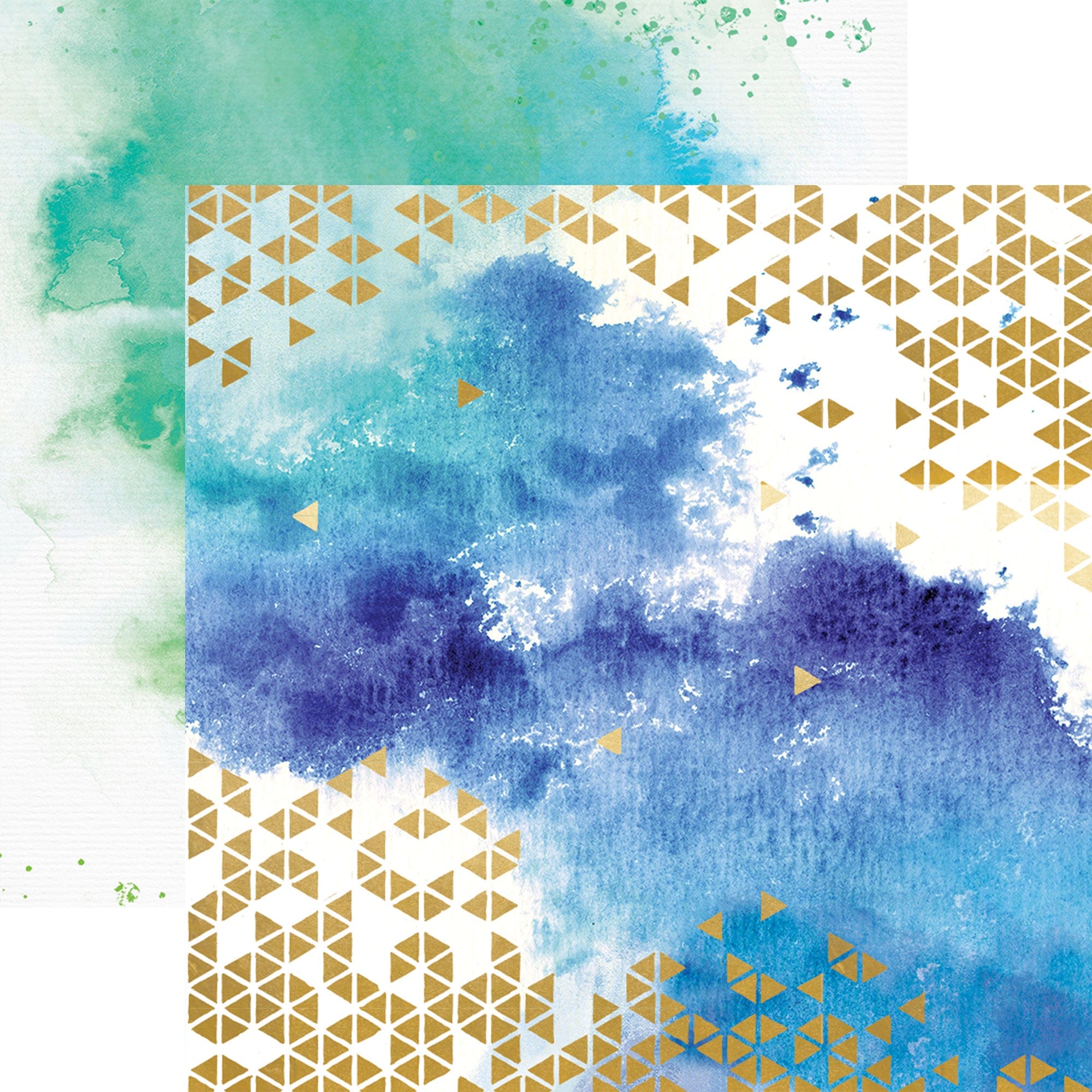  COLOR WASHED PATTERN 12 X12 SCRAPBOOK PAPER SET、mySite、ghnorth