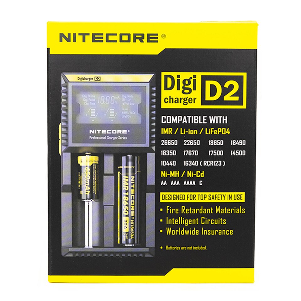 Nitecore Digicharger D2 Charger、mySite、zt4zffjzw
