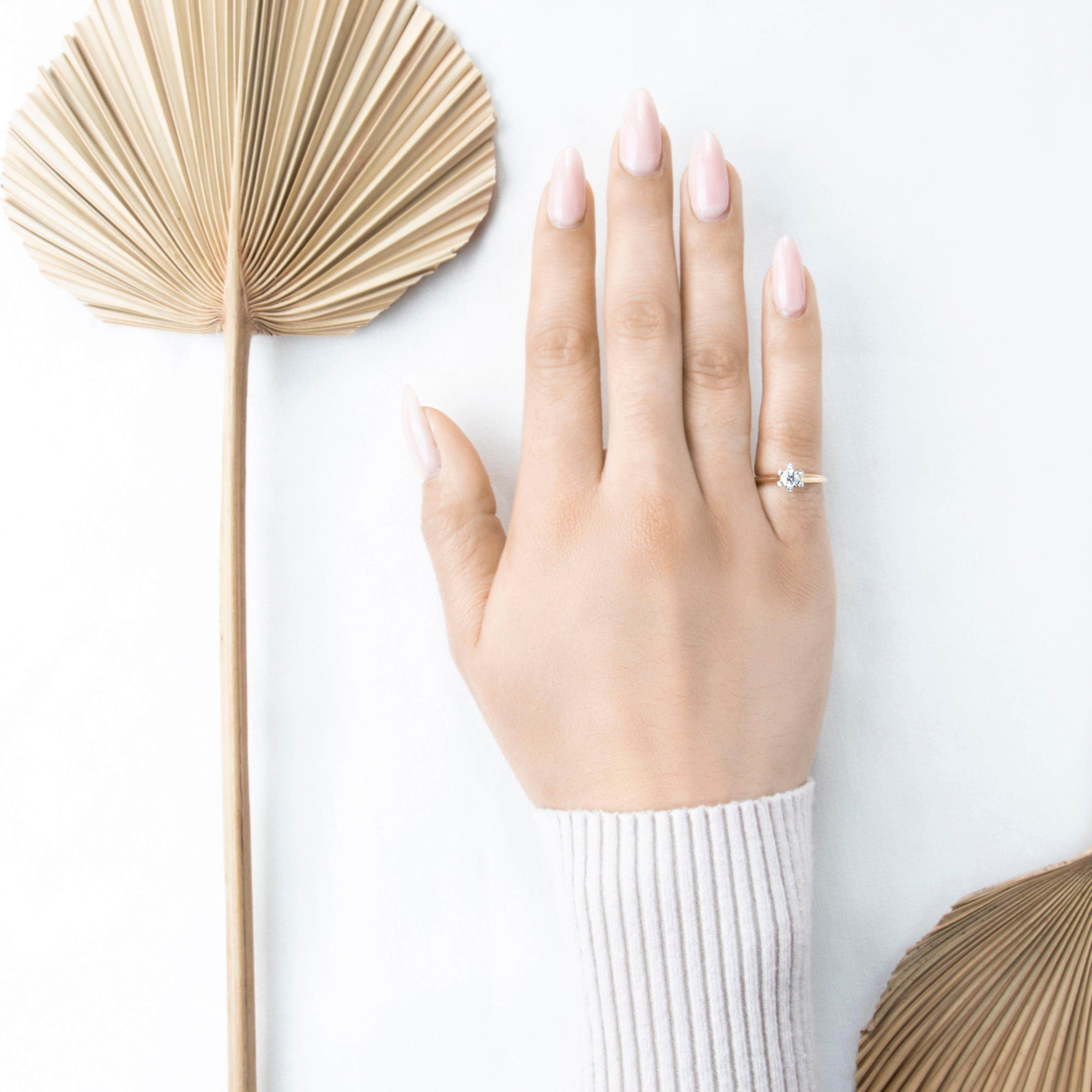 Vintage 14k Yellow Gold .276cttw Old European Diamond Delicate Halo Ring 6.00、mySite、hinf8tx79