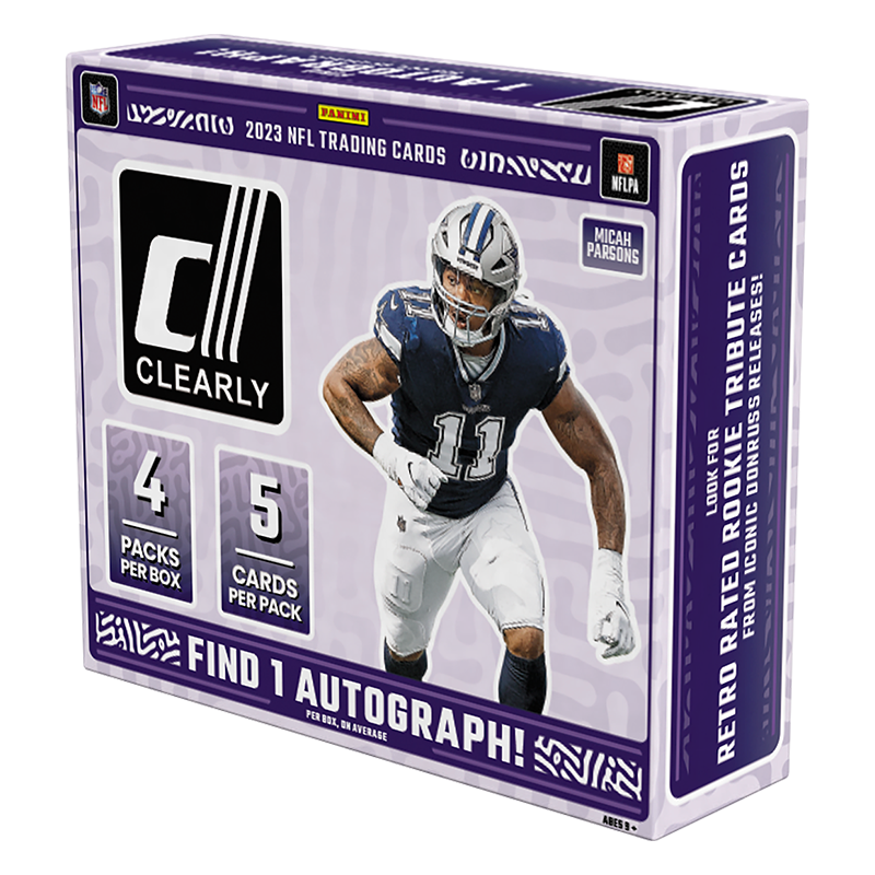 2023 Panini Clearly Donruss Football Hobby Box、mySite、waistdrama