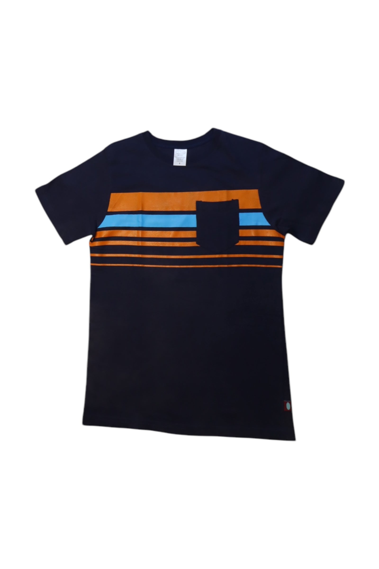 City Threads Striped T-Shirt 8Y、mySite、g9winljtr