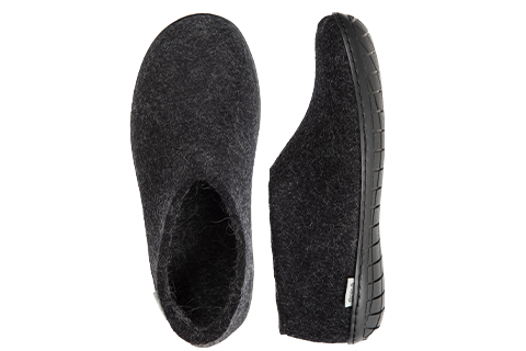  glerups Shoe Charcoal Black Rubber、mySite、preschool7hills