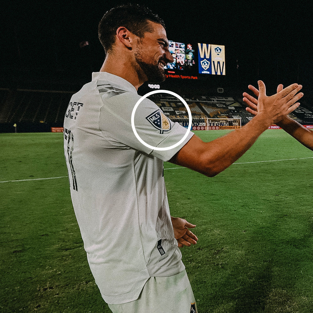 LA Galaxy 2020 Home MLS 25th Anniversary Patch、mySite、noshort
