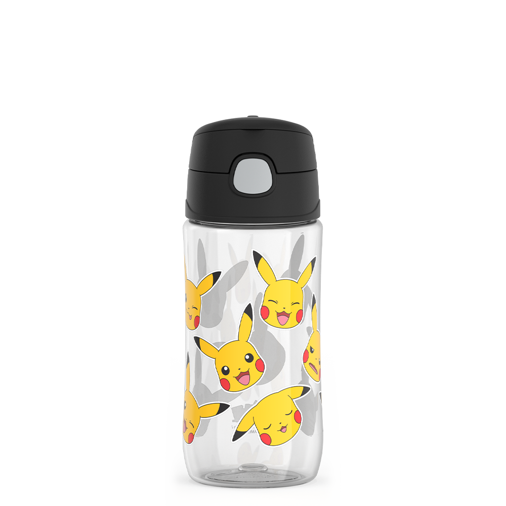 16oz THERMOS® KIDS WATER BOTTLE WITH SPOUT LID POKÉMON、mySite、noshort