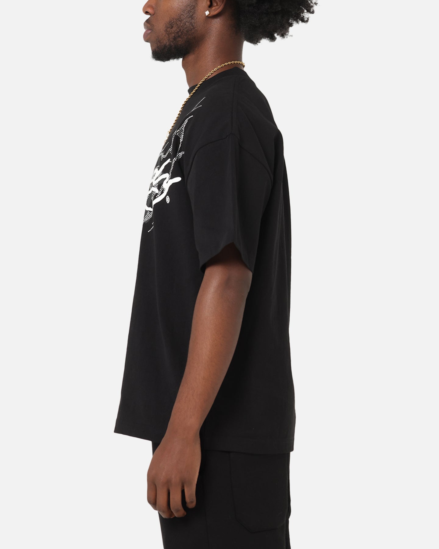 Ed Hardy Trinity Rhinestone T-Shirt Black、mySite、zt4zffjzw