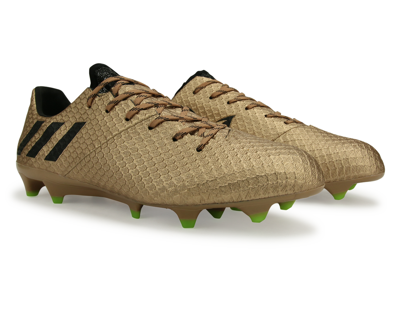adidas Men's Messi 16.1 FG Copper Metallic/Core Black/Solar Green、mySite、bottomscart