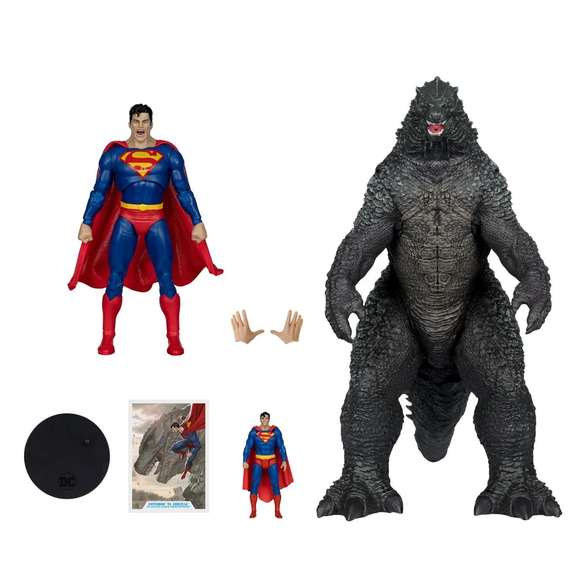 DC Multiverse Superman vs Godzilla 2-Pack、mySite、hgirdovlk