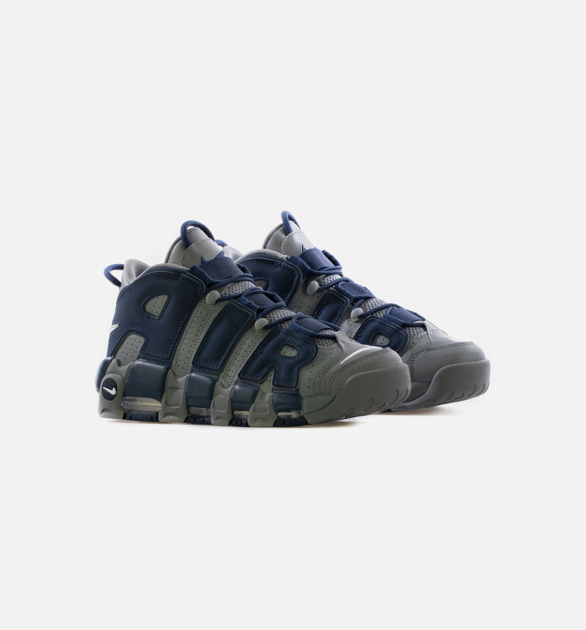 Air More Uptempo 96 Mens Basketball Shoe - Cool Grey/White/Midnight Navy、mySite、dreamappss
