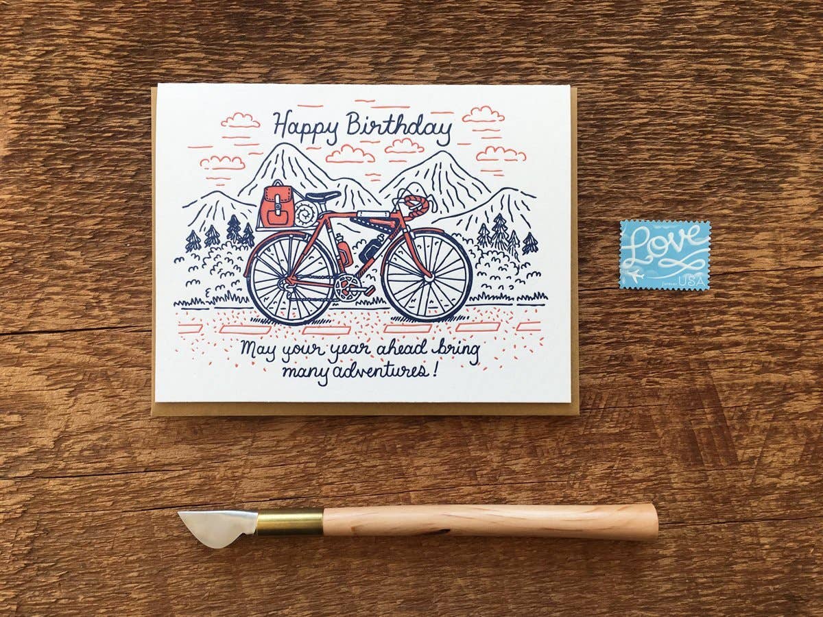 Noteworthy Paper - Birthday Bicycle Card、mySite、garagedoors4me