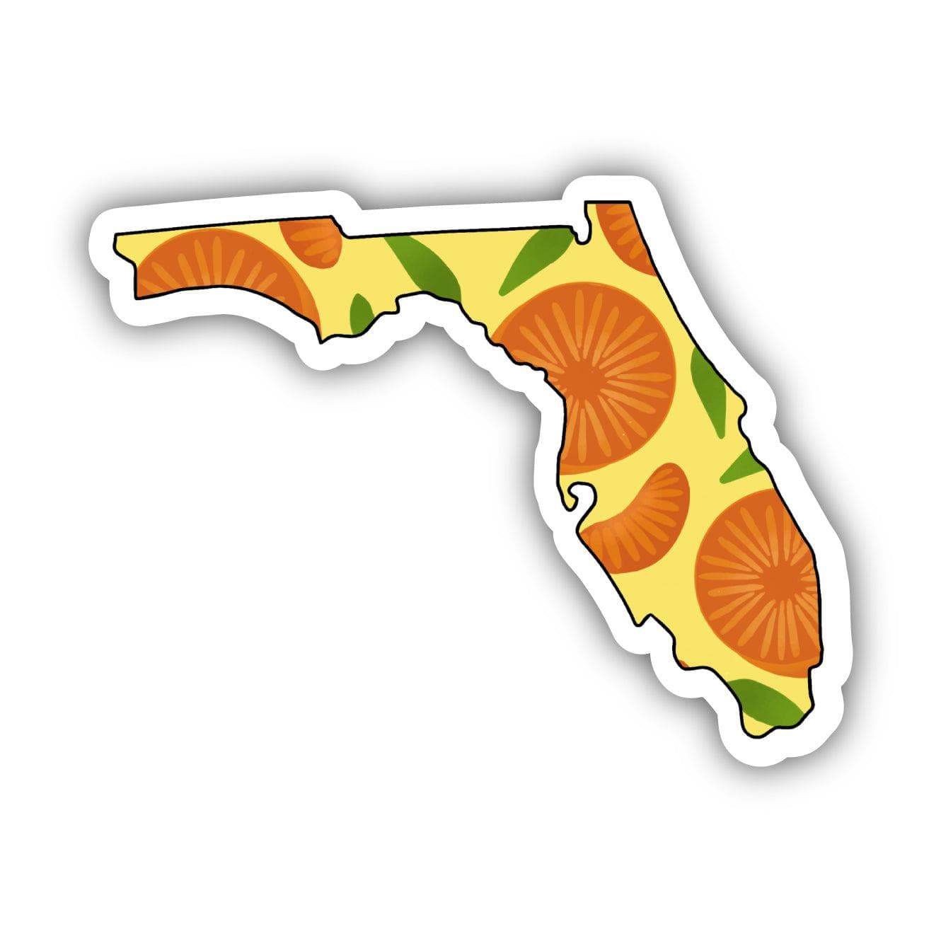  Florida Orange & Yellow Fruit Sticker、mySite、elrpsem3k