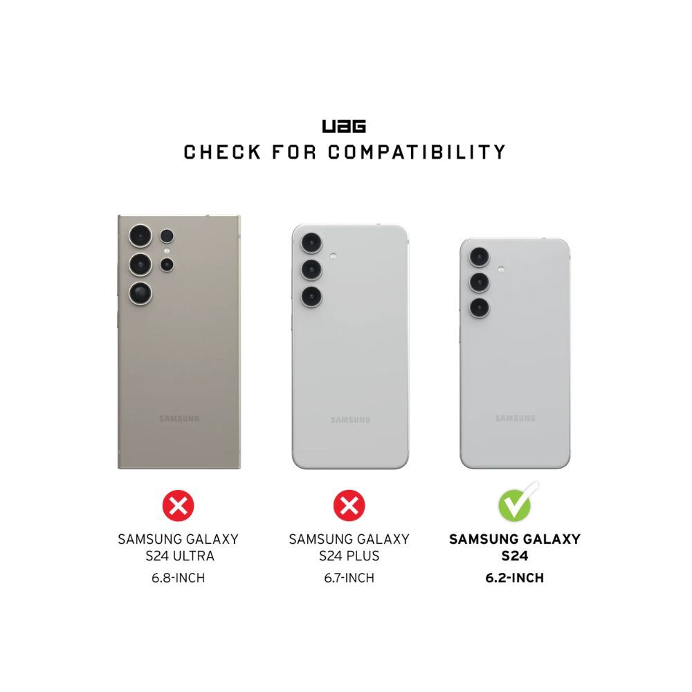 UAG Plyo for Samsung S24 (Ice)、mySite、camillekostekn