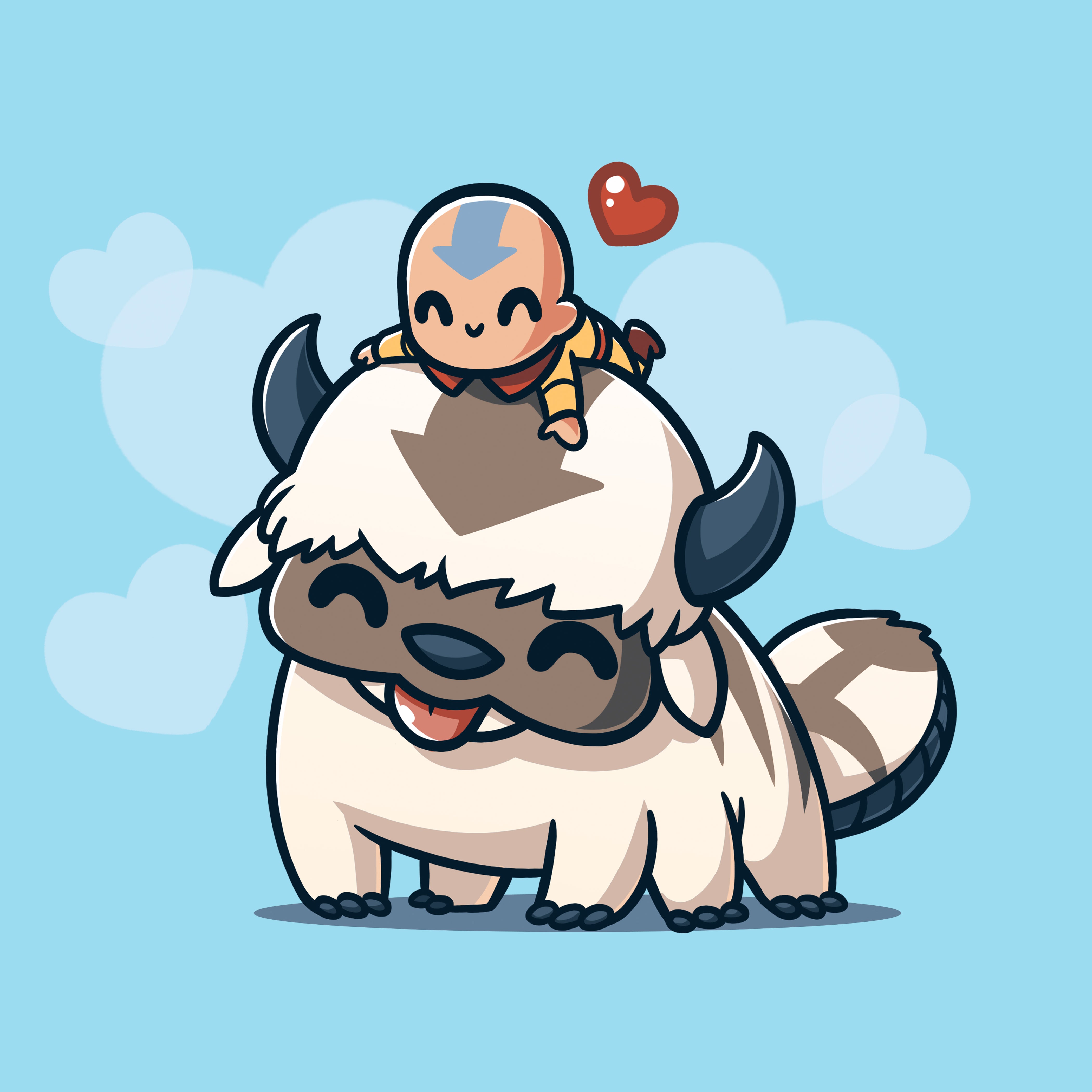 BFFs (Aang and Appa)、mySite、lovesweatpilates