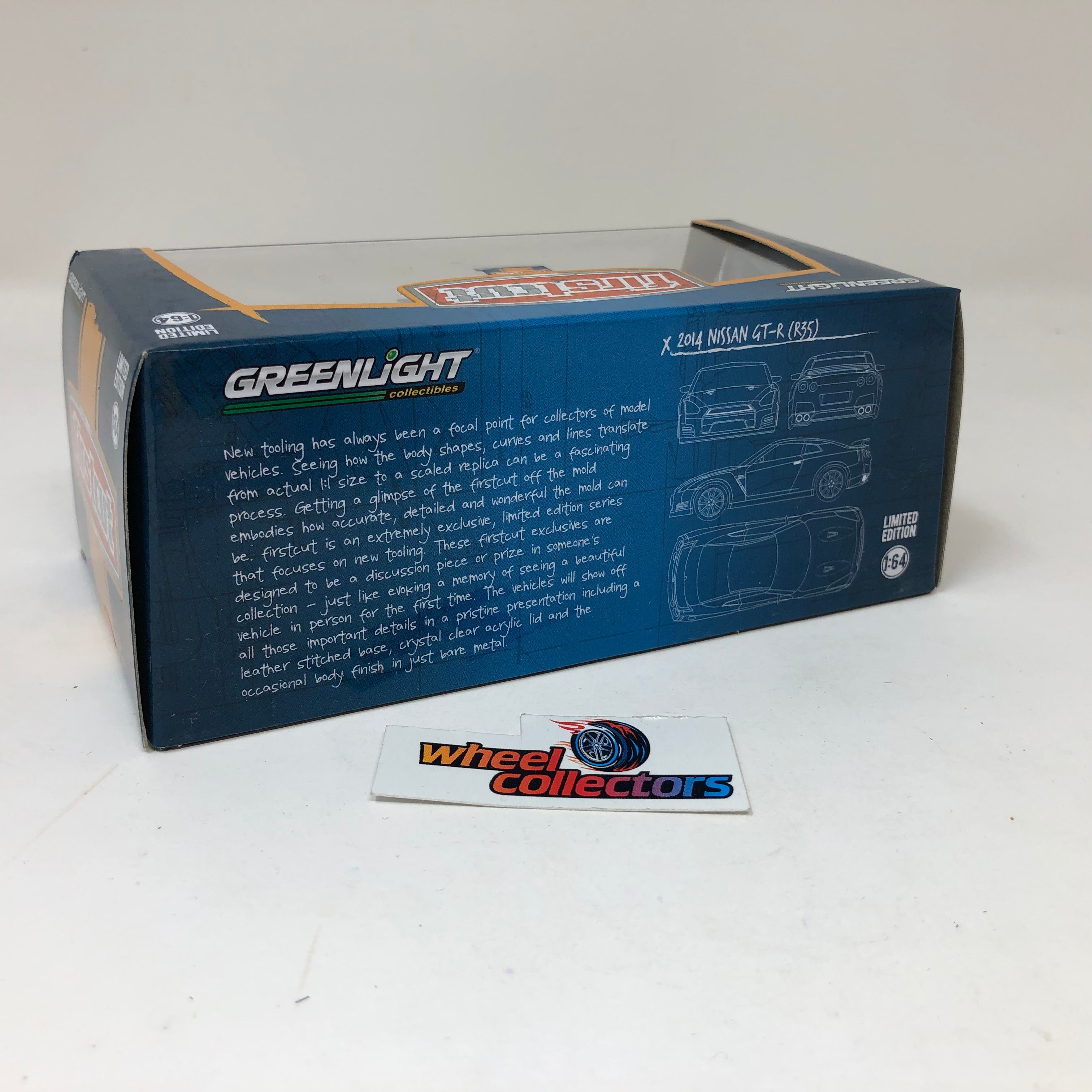 2014 Nissan GT-R R35 * Greenlight Firstcut 1:64 scale、mySite、hgirdovlk