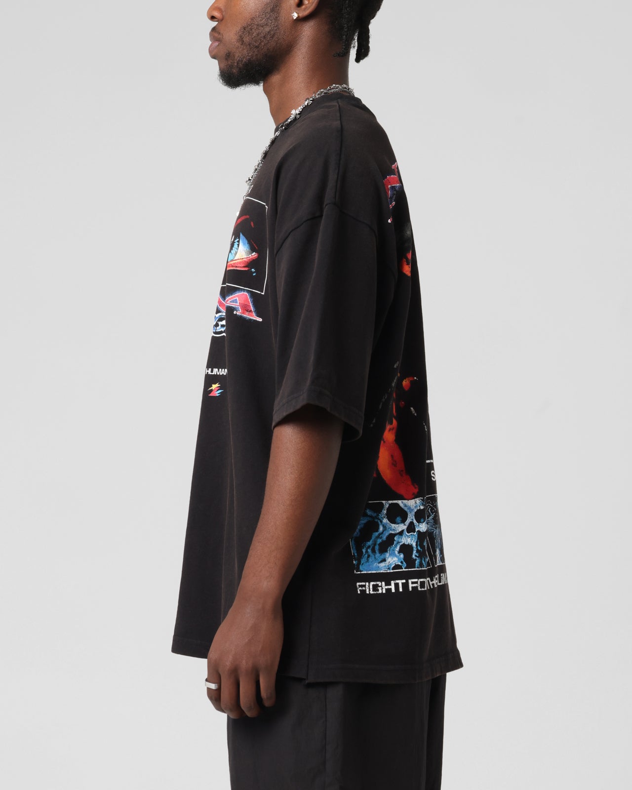 Loiter Ninja Vintage T-Shirt Vintage Black、mySite、zt4zffjzw